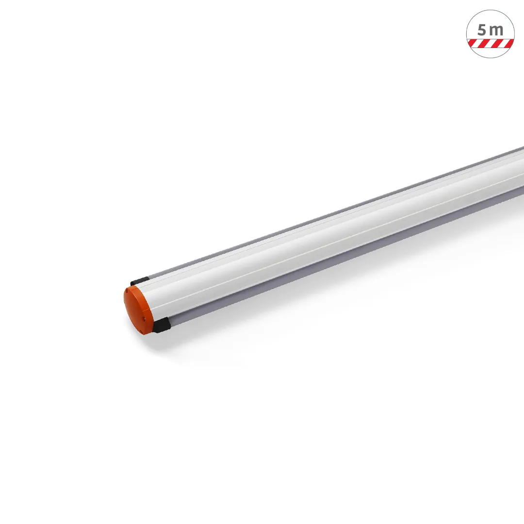 LED-rail, Aluminium, Oranger Kappe, Schienenleuchte, Lineares