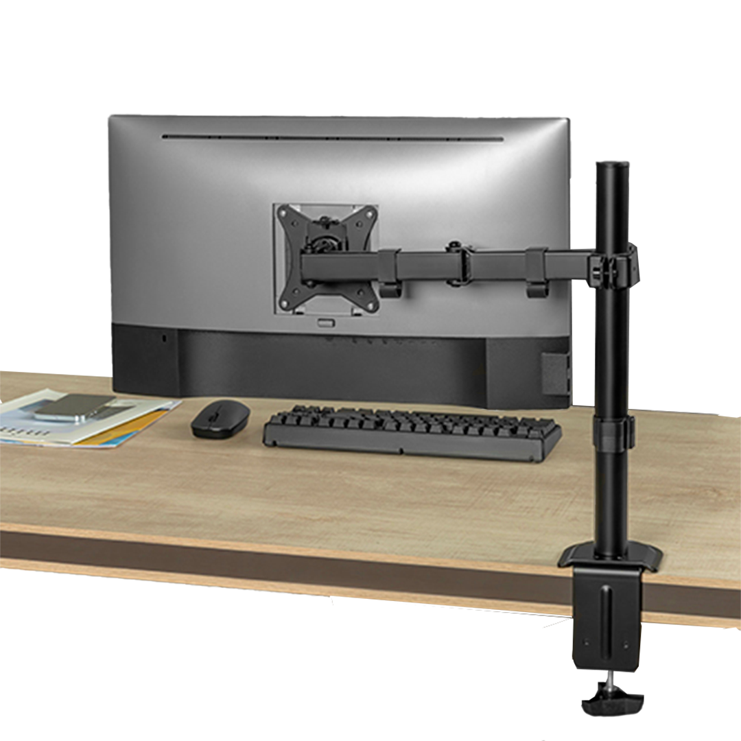 monitor arm,  desk mount,  adjustable,  24-27 inch,  dual monitor
