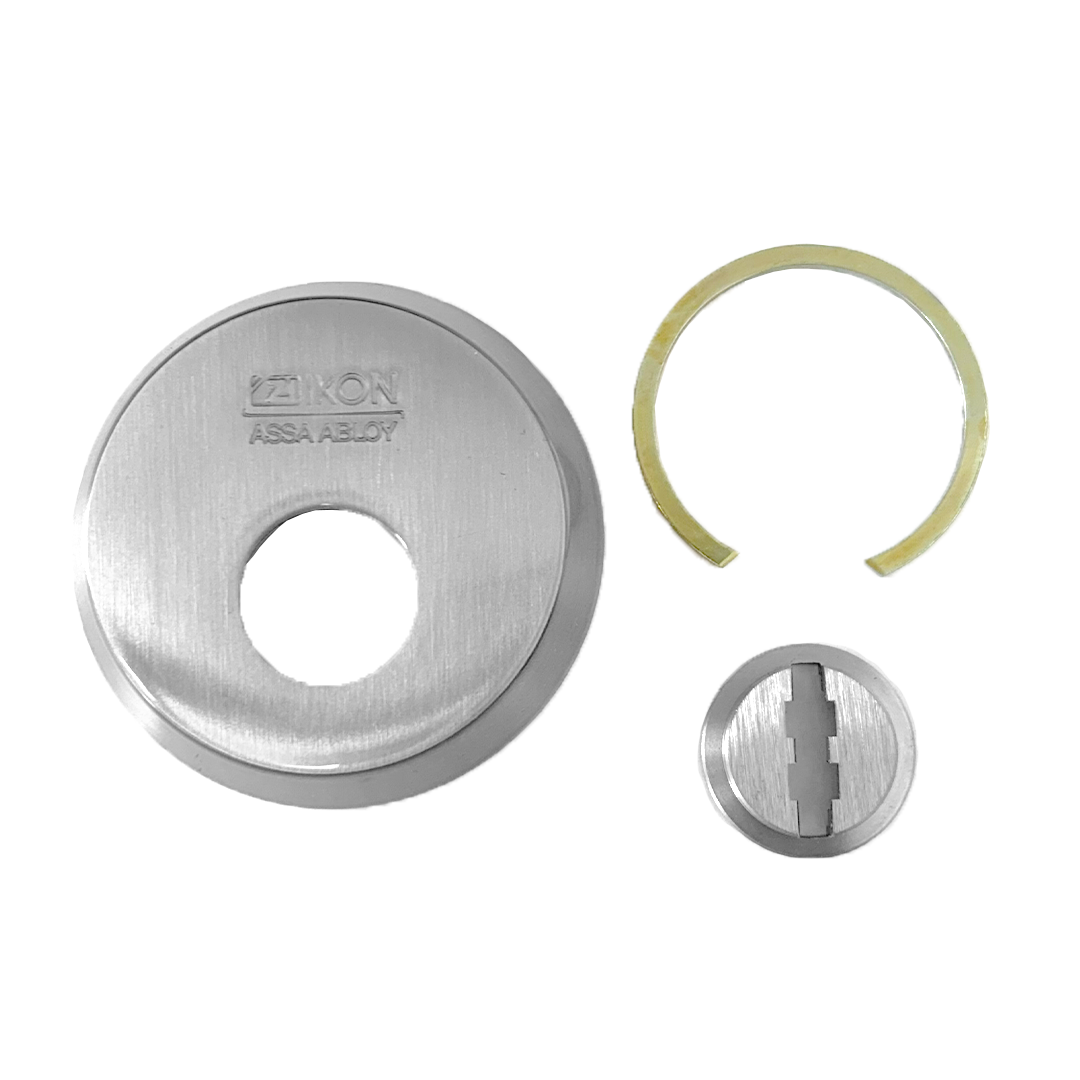 schlitzring, schlossdeckel, zylinderdeckel, metallring, schraubensicherungsring