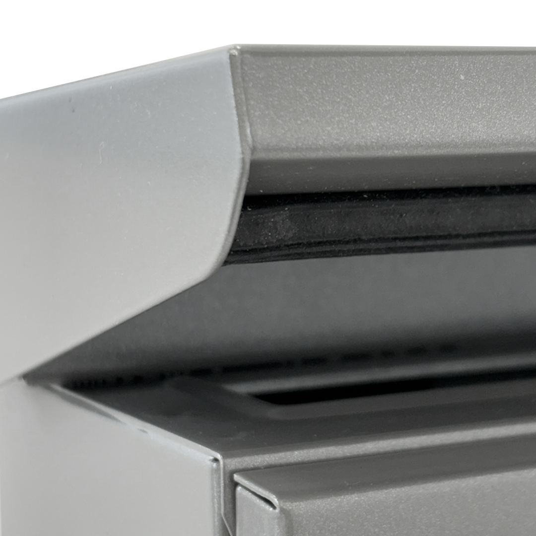JU Einzelbriefkasten 03-116, graualuminium