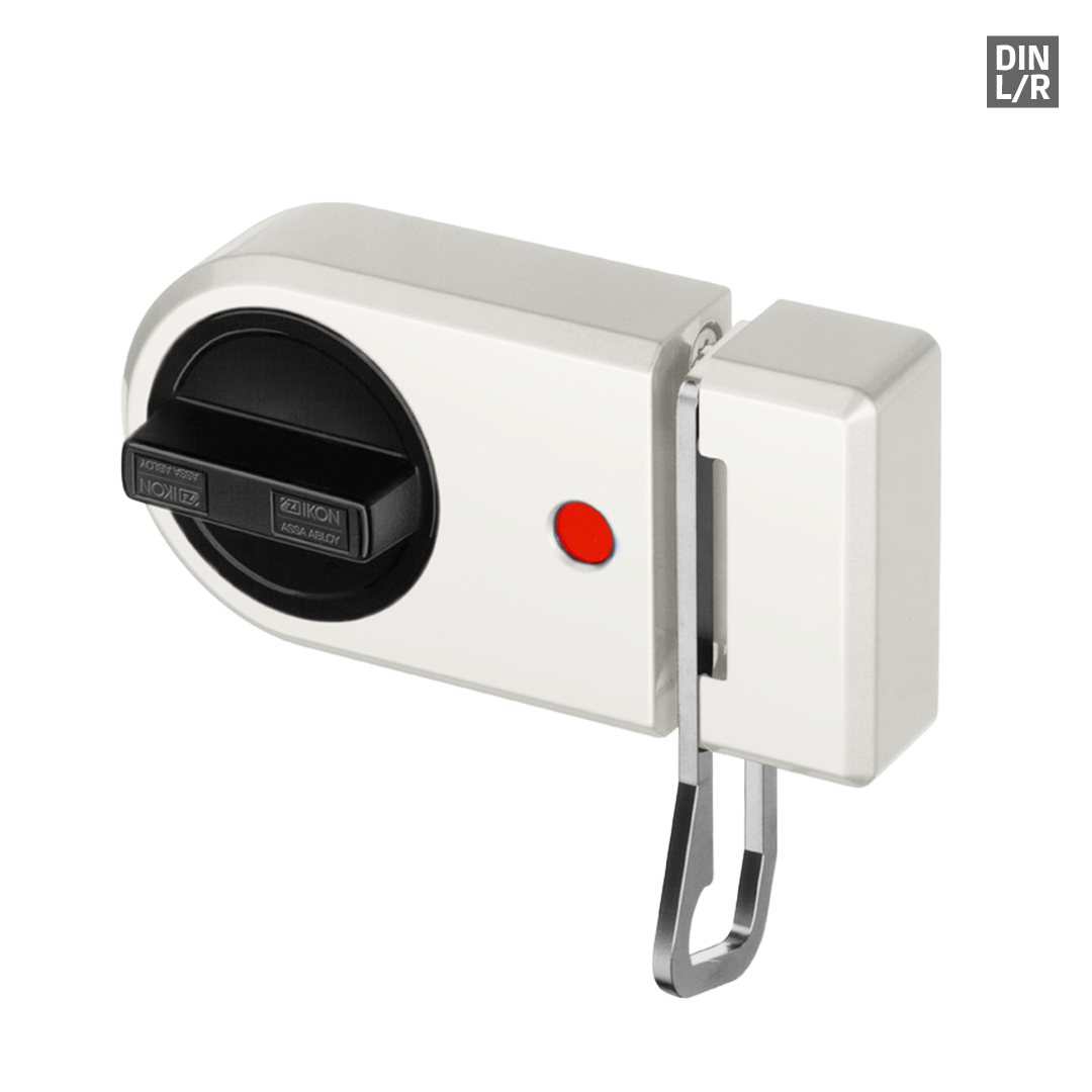 Sicherheitsschloss, Rundschloss, Kombinationsrad, Roter Knopf, Türschloss-Adapter
