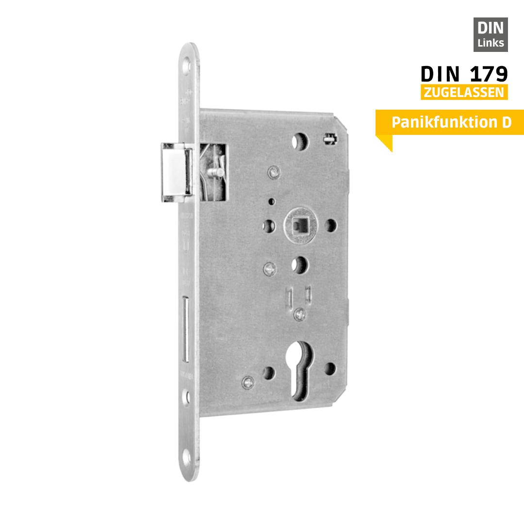 BMH FH-Panik-Einsteckschloss 1013, Panik D, F20x235/55/72/9 Links