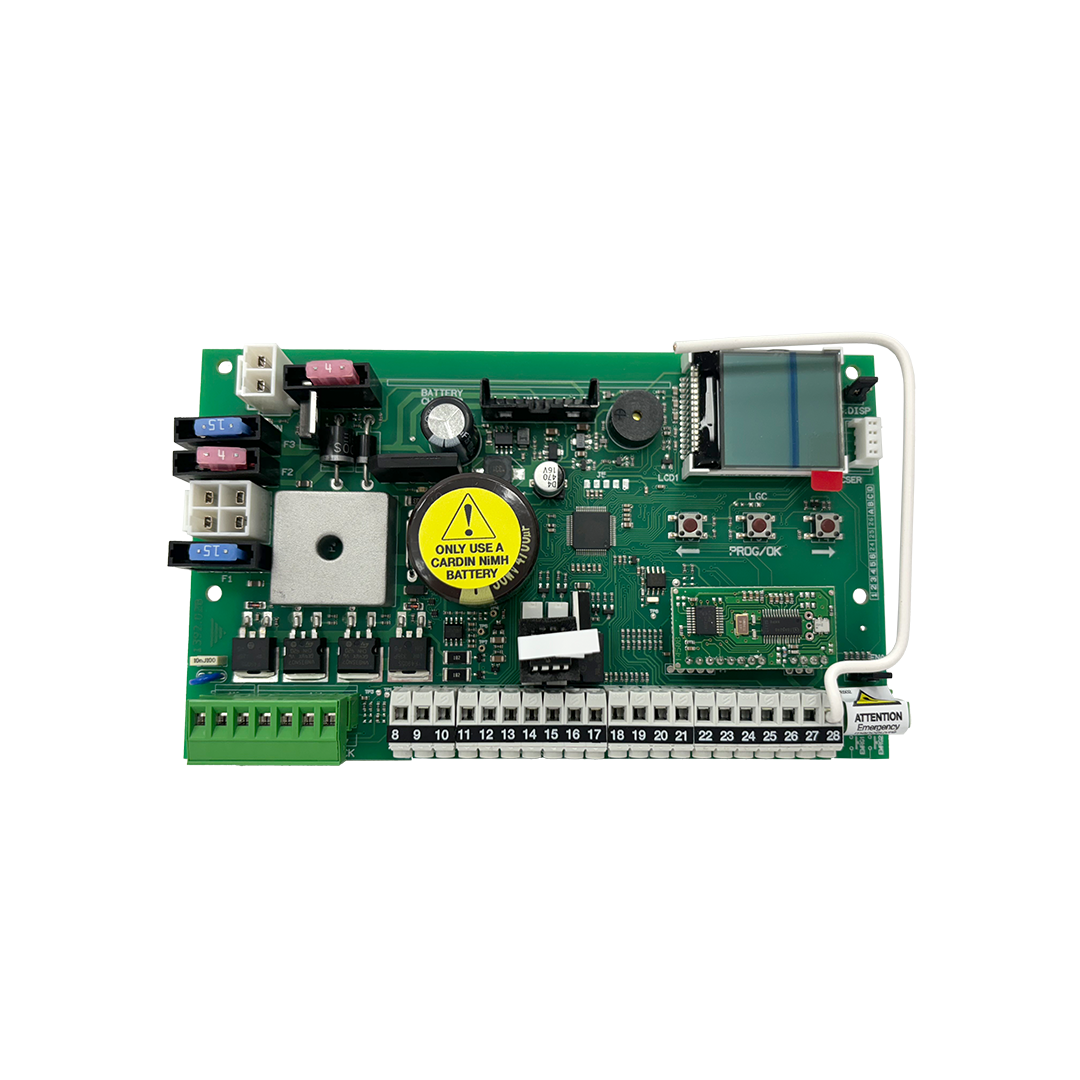 Schaltplatine, PCB, Batterieabdeckung, Klemmleiste, Anschlüsse