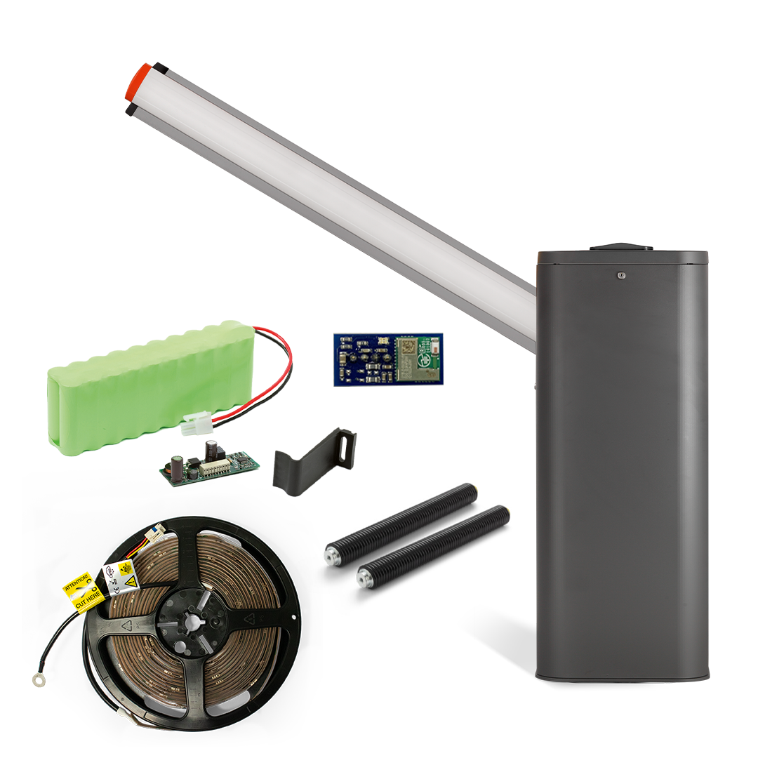 hands-free kit, garage door, linear actuator, battery pack, control board