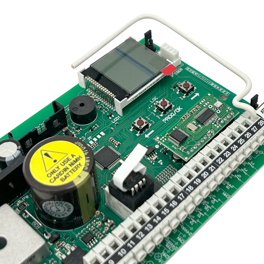 embedded, Kontrollplatte, Schaltkreis, lcd-display, Batterie]