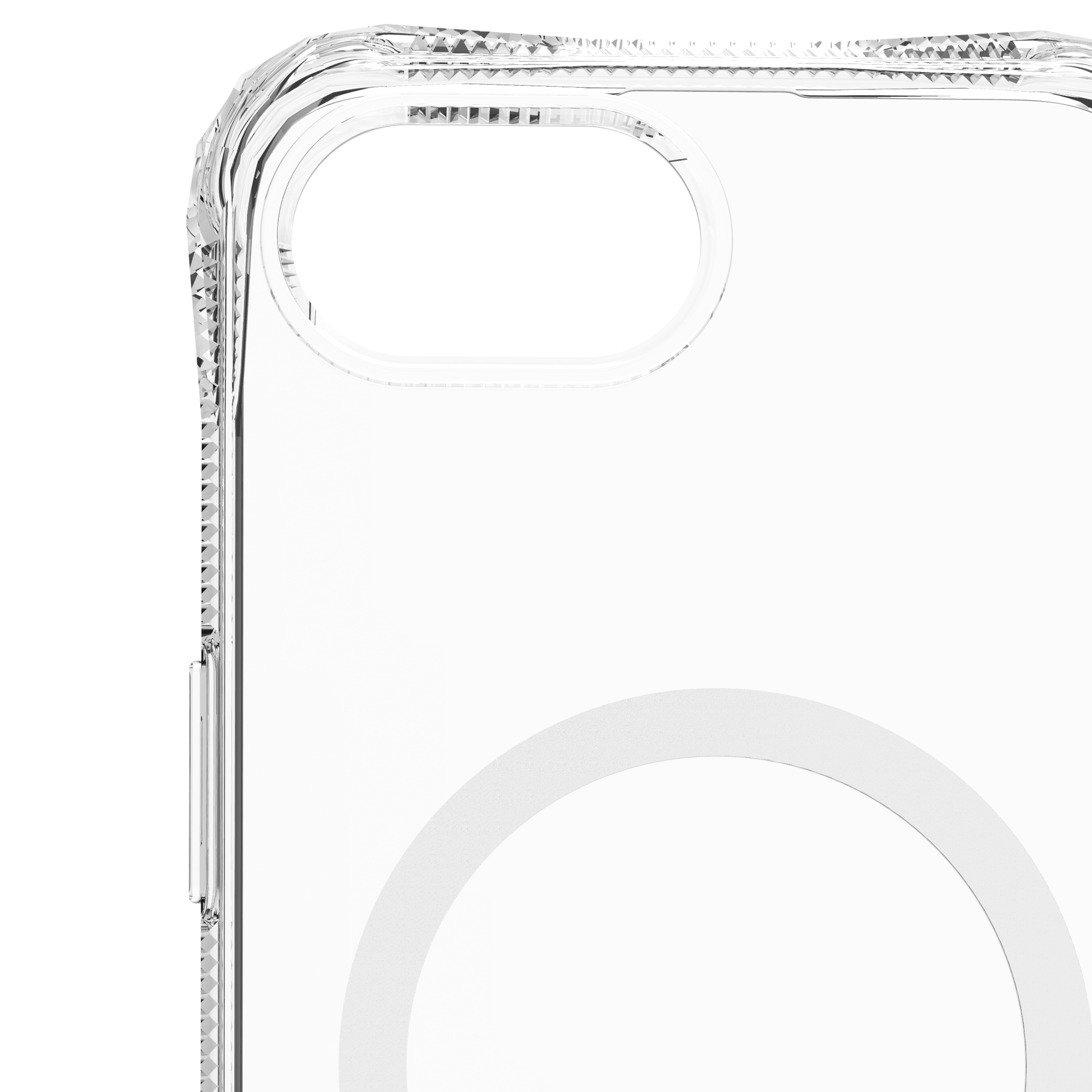 SoSkild iPhone 16e Absorb impact case met magnetische ring transparant