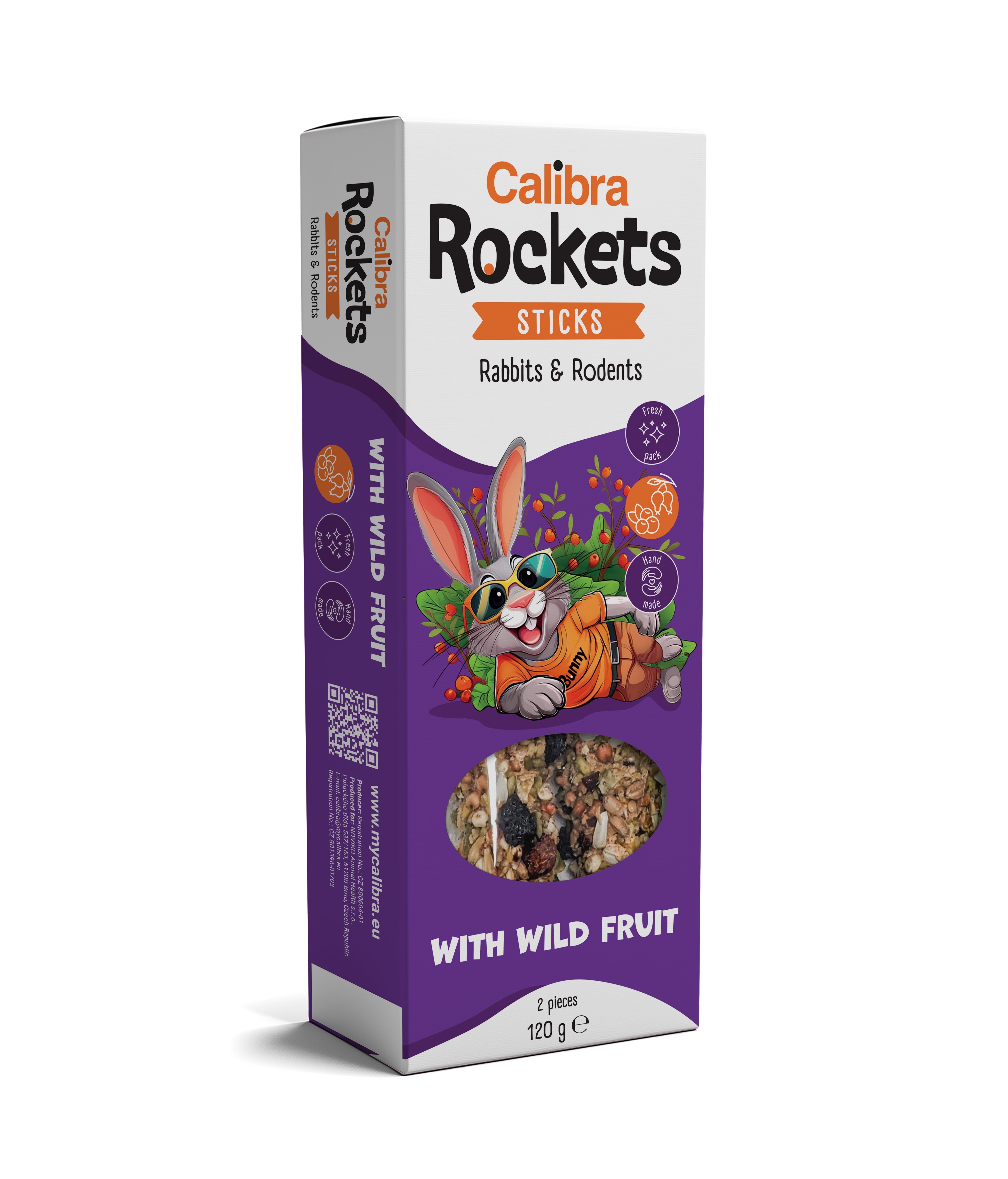 Calibra Rockets Wildfrüchte Sticks Kaninchen & Nagetiere Calibra Rockets Wildfrüchte Sticks Kaninchen & Nagetiere