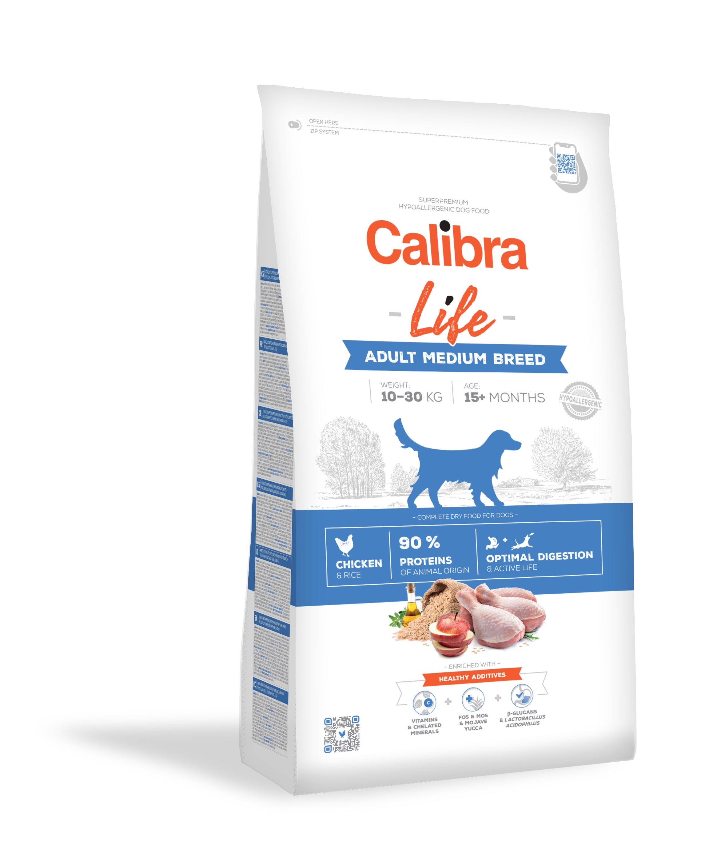 Calibra Superpremium Life Canine Adult Medium Breed Chicken Calibra Superpremium Life Canine Adult Medium Breed Chicken
