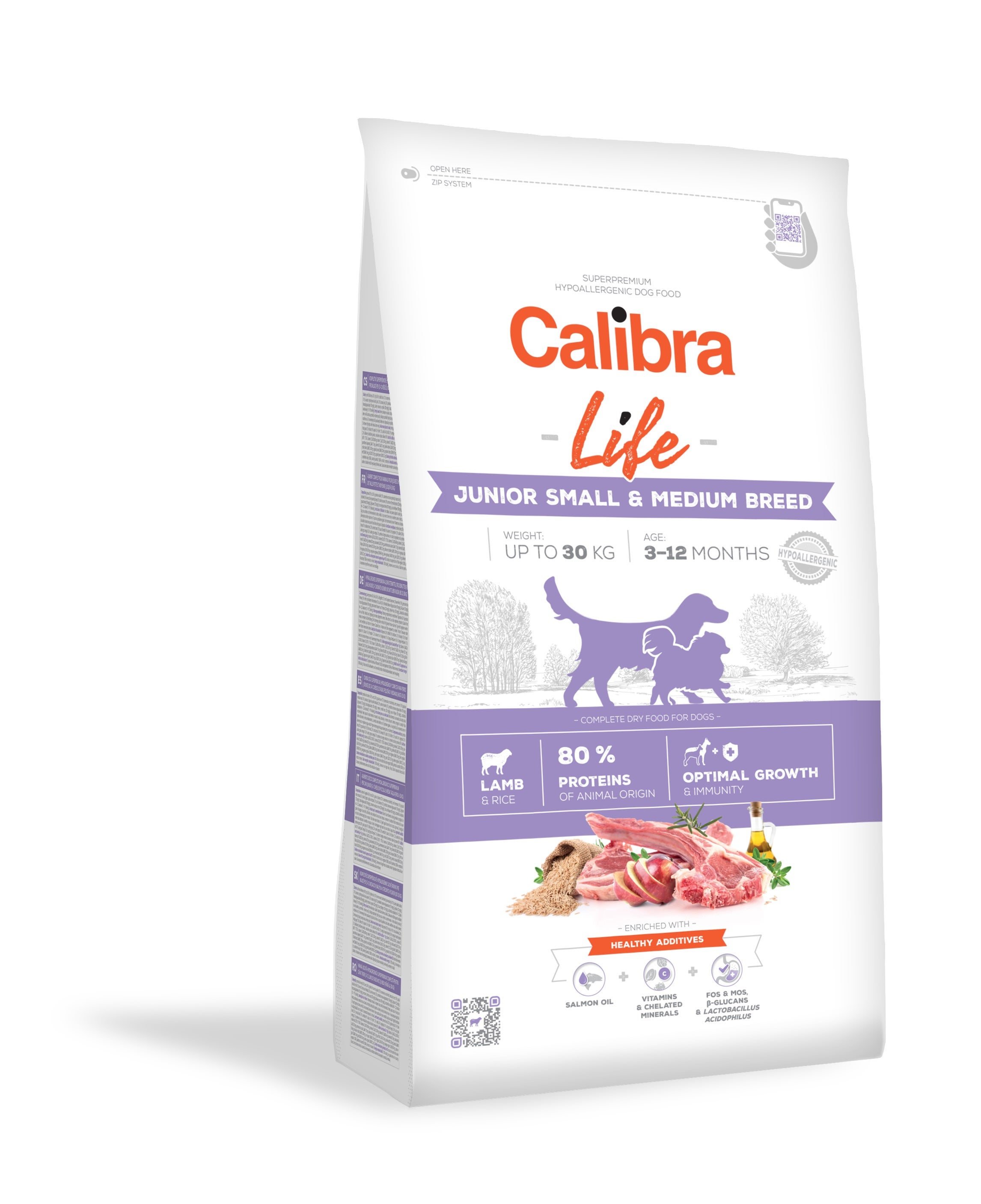 Calibra Superpremium Life Canine Junior Small&Medium Breed Lamb Calibra Superpremium Life Canine Junior Small&Medium Breed Lamb