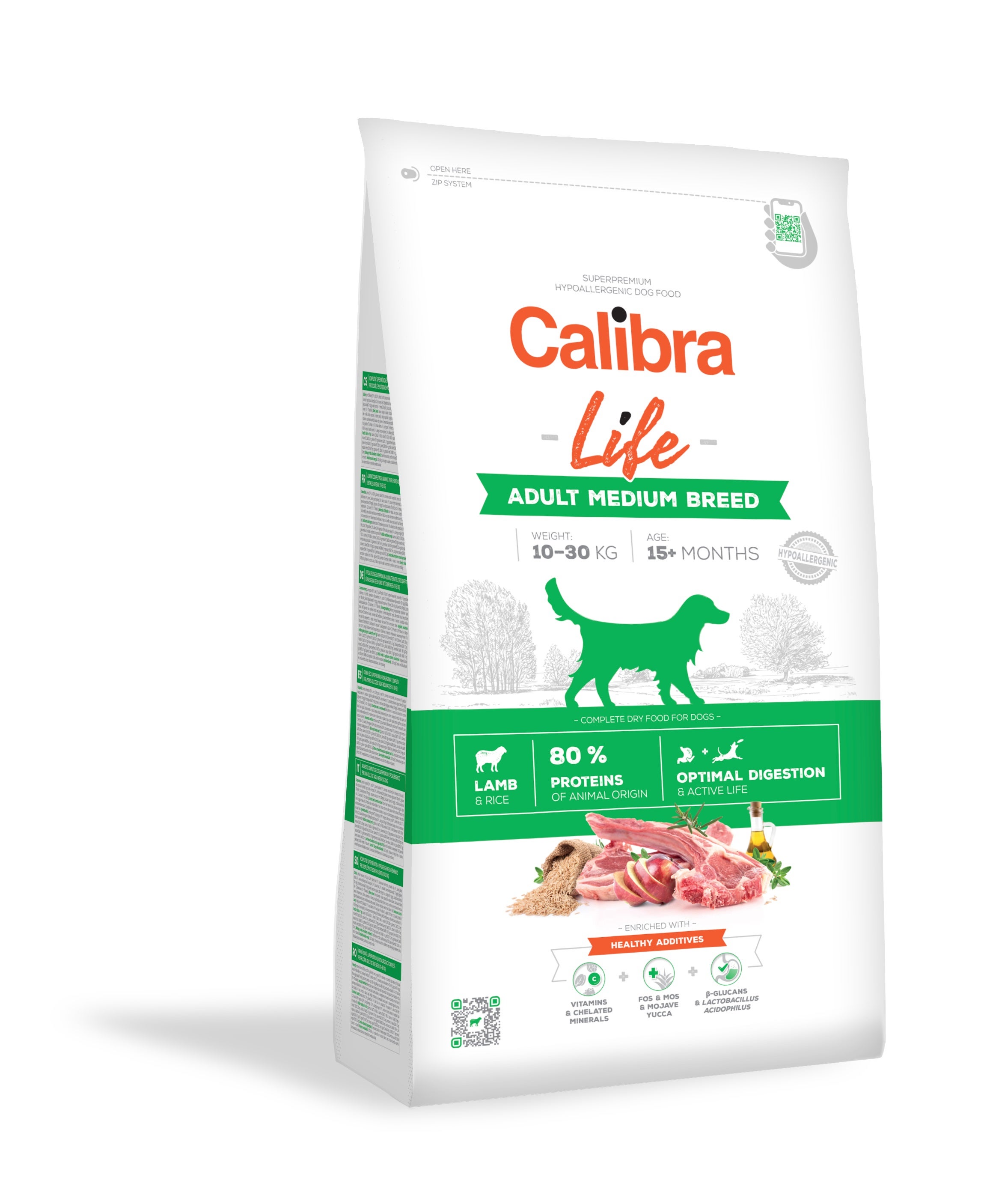 Calibra Superpremium Life Canine Adult Medium Breed Lamb Calibra Superpremium Life Canine Adult Medium Breed Lamb