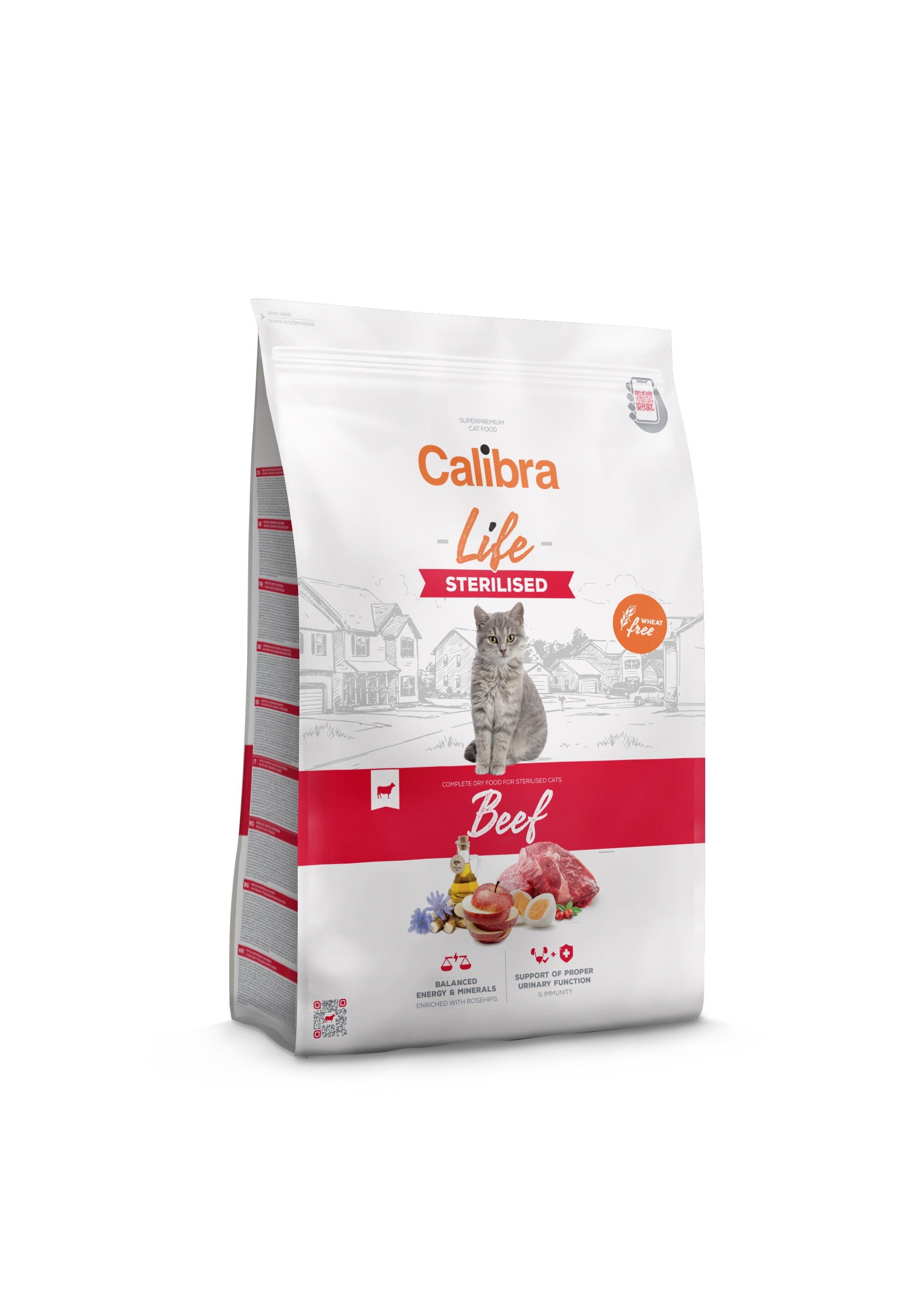 Calibra Superpremium Life Feline Sterilised Beef Calibra Superpremium Life Feline Sterilised Beef