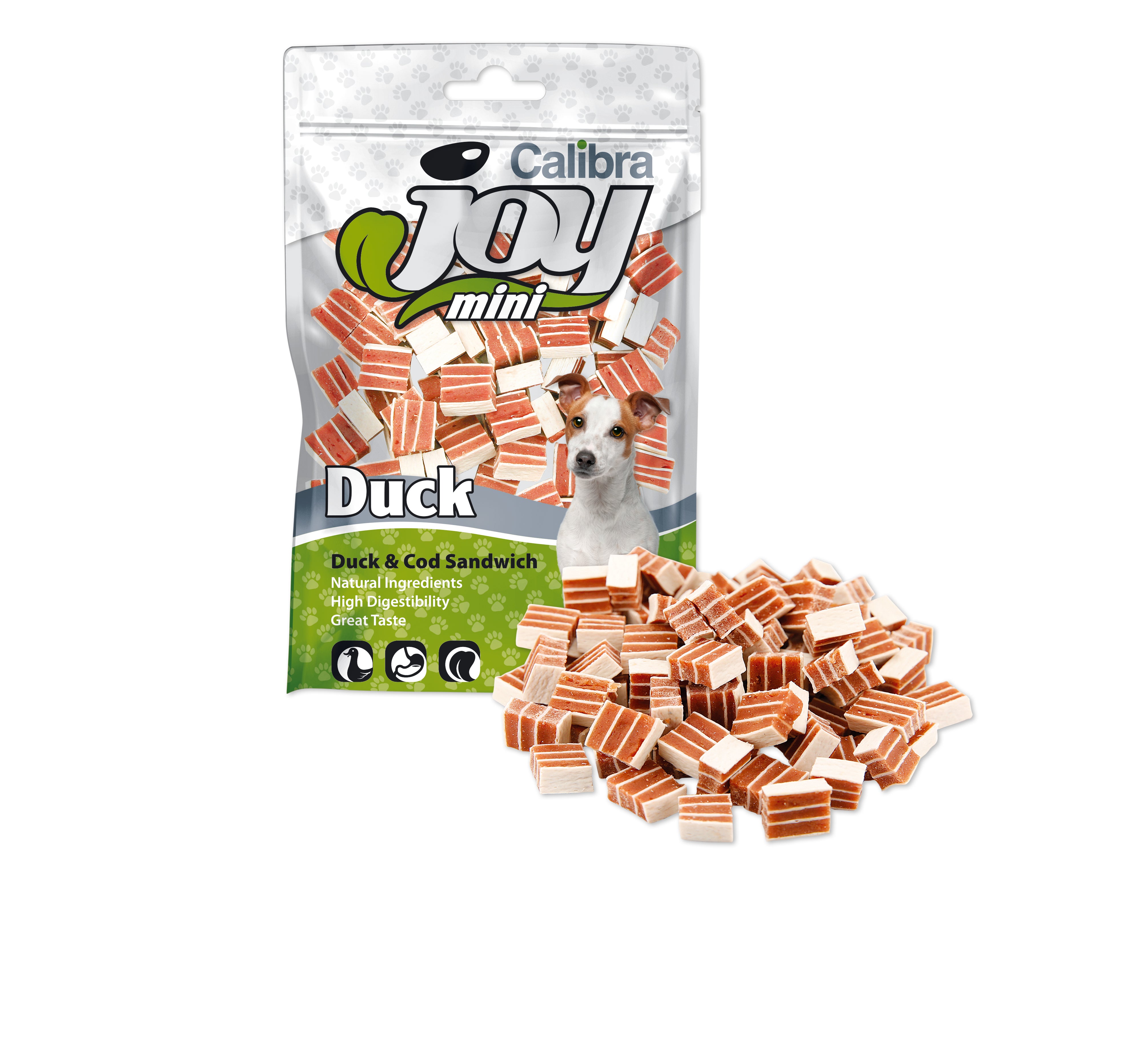 Calibra Joy Canine Mini Duck & Cod Sandwich Calibra Joy Canine Mini Duck & Cod Sandwich