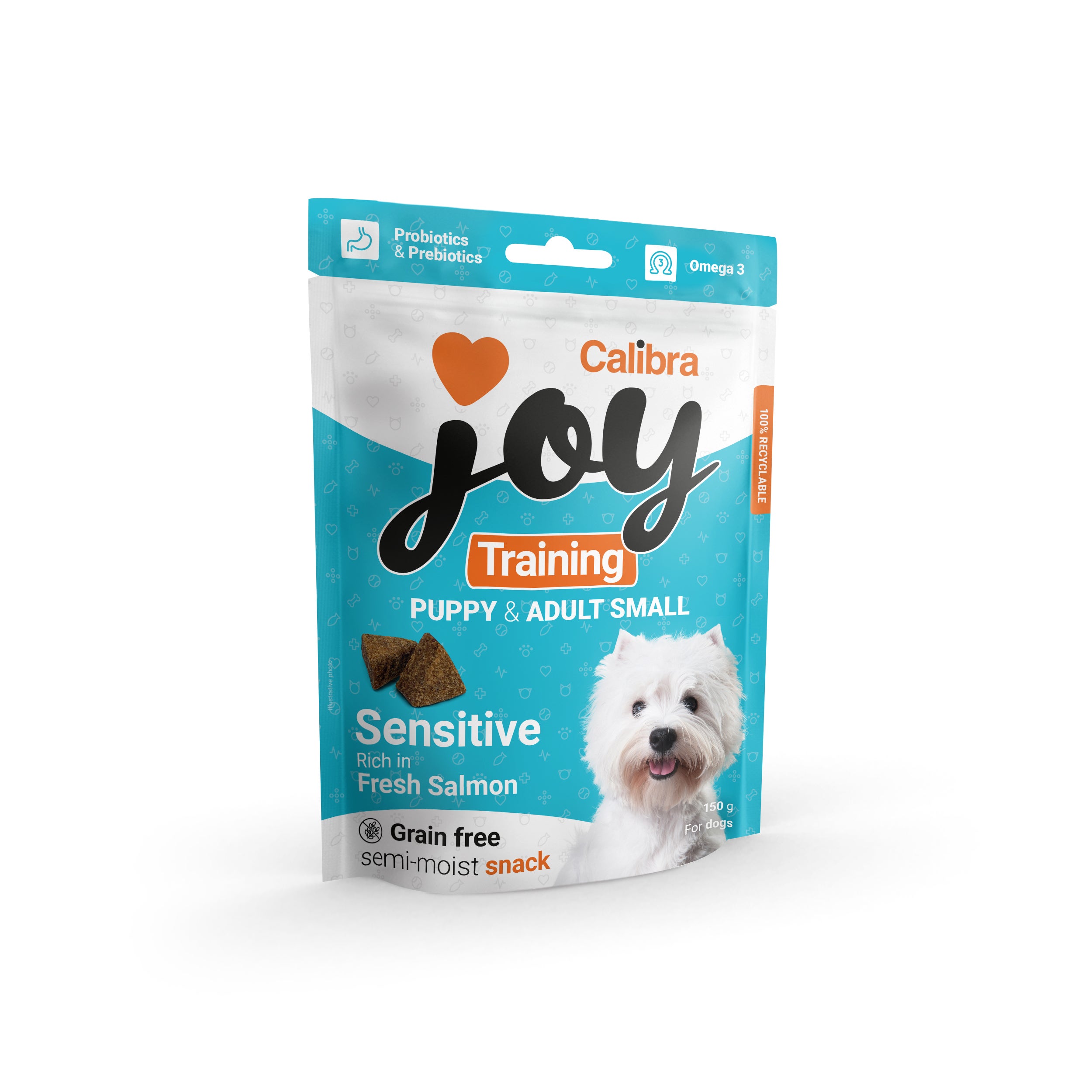 Calibra Joy Training Snacks Canine Puppy & Adult Salmon