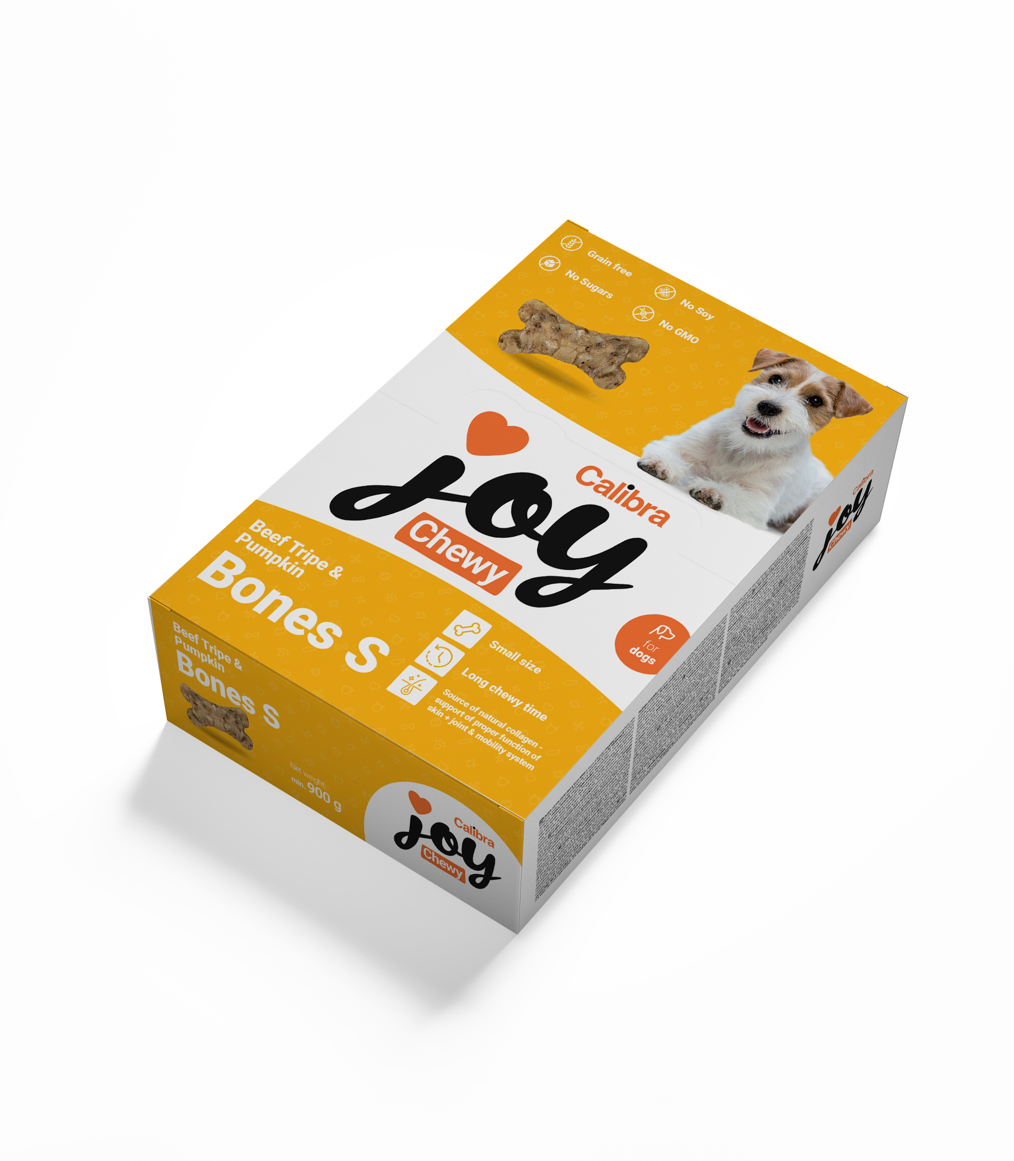 Calibra Joy Chewy Canine Beef Tripe & Pumpkin Bones S Calibra Joy Chewy Canine Beef Tripe & Pumpkin Bones S