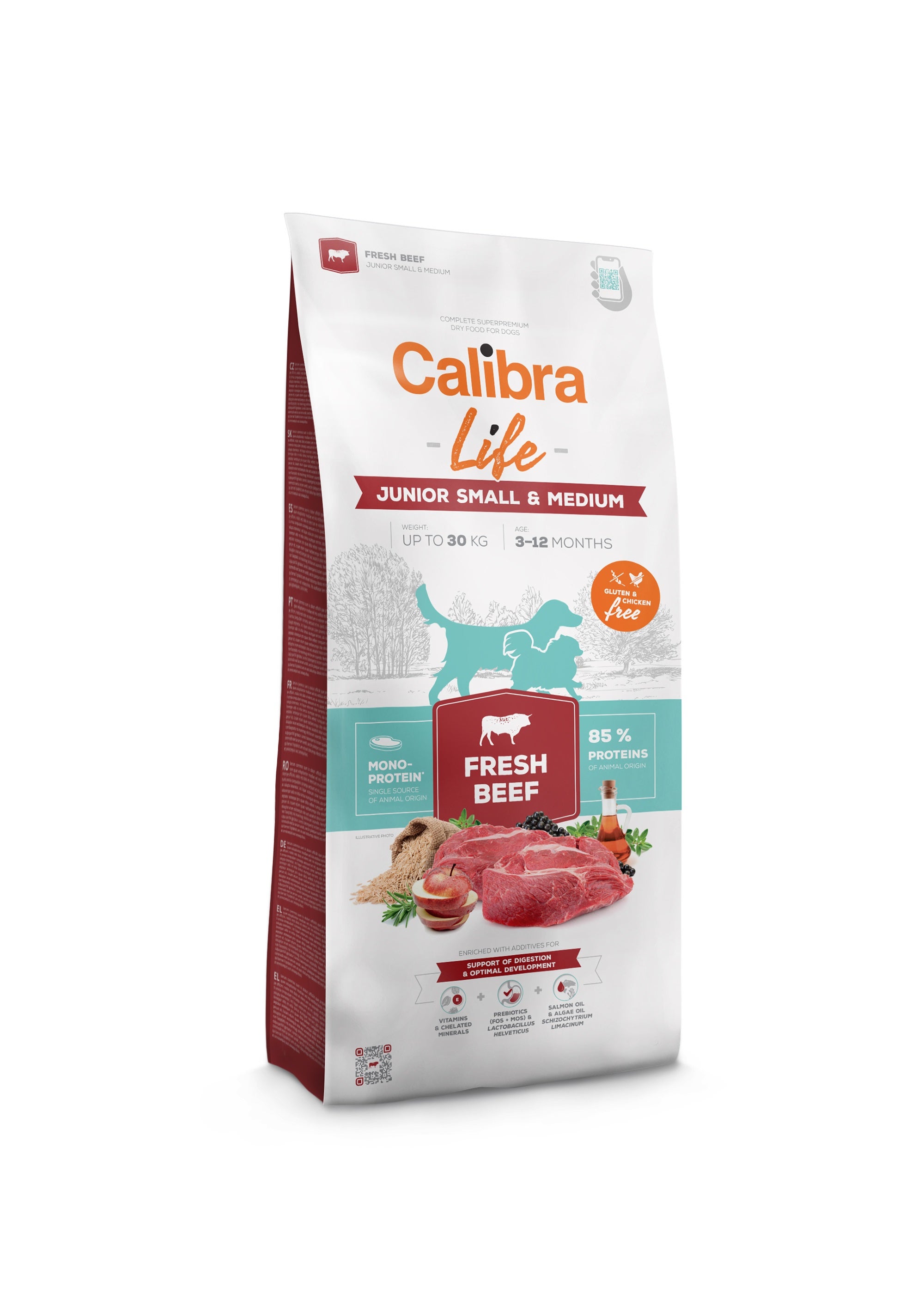 Calibra Superpremium Junior Small & Medium FRESH BEEF Calibra Superpremium Junior Small & Medium FRESH BEEF