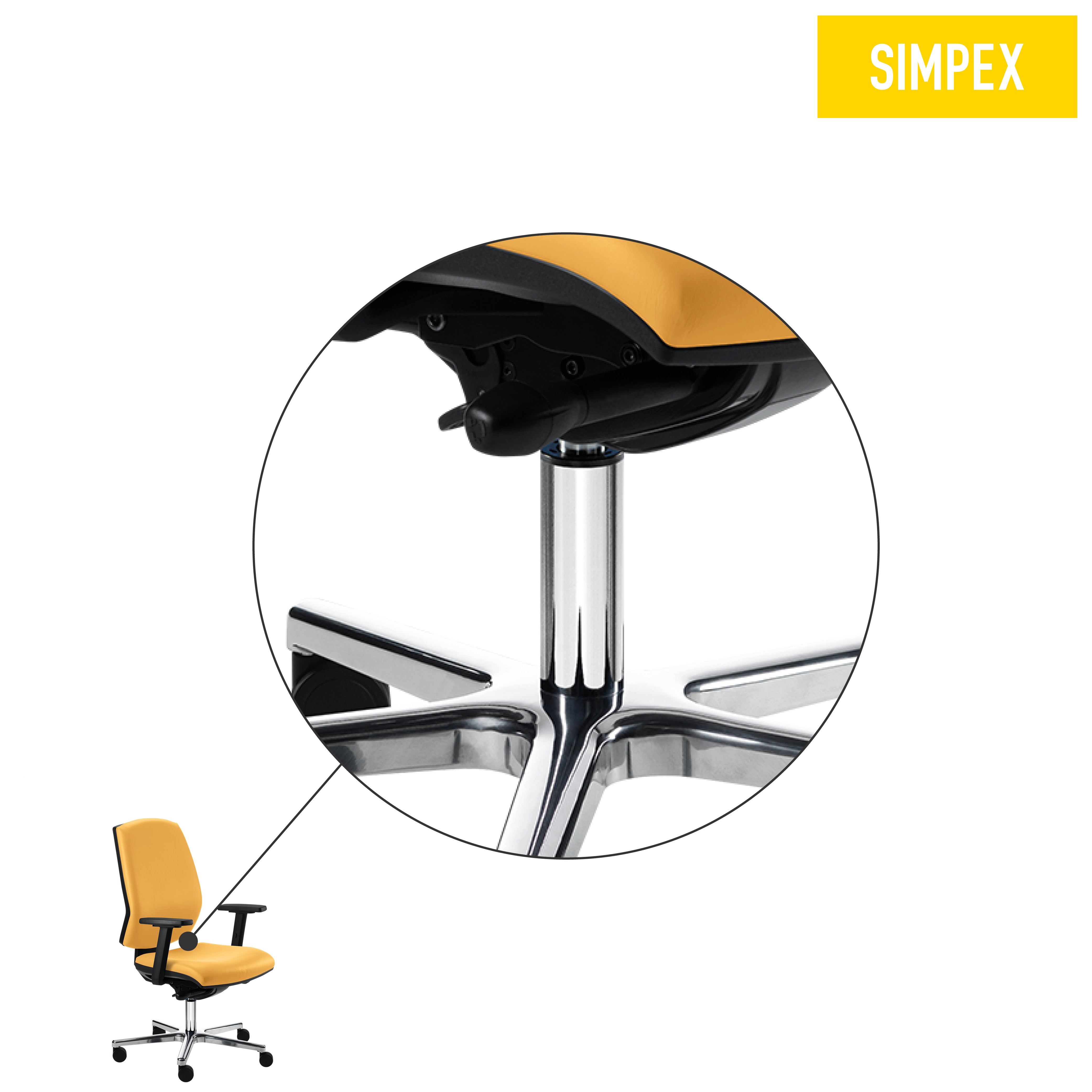 Ersatzteil | Gasfeder für SIMPO-EFFEKTIV