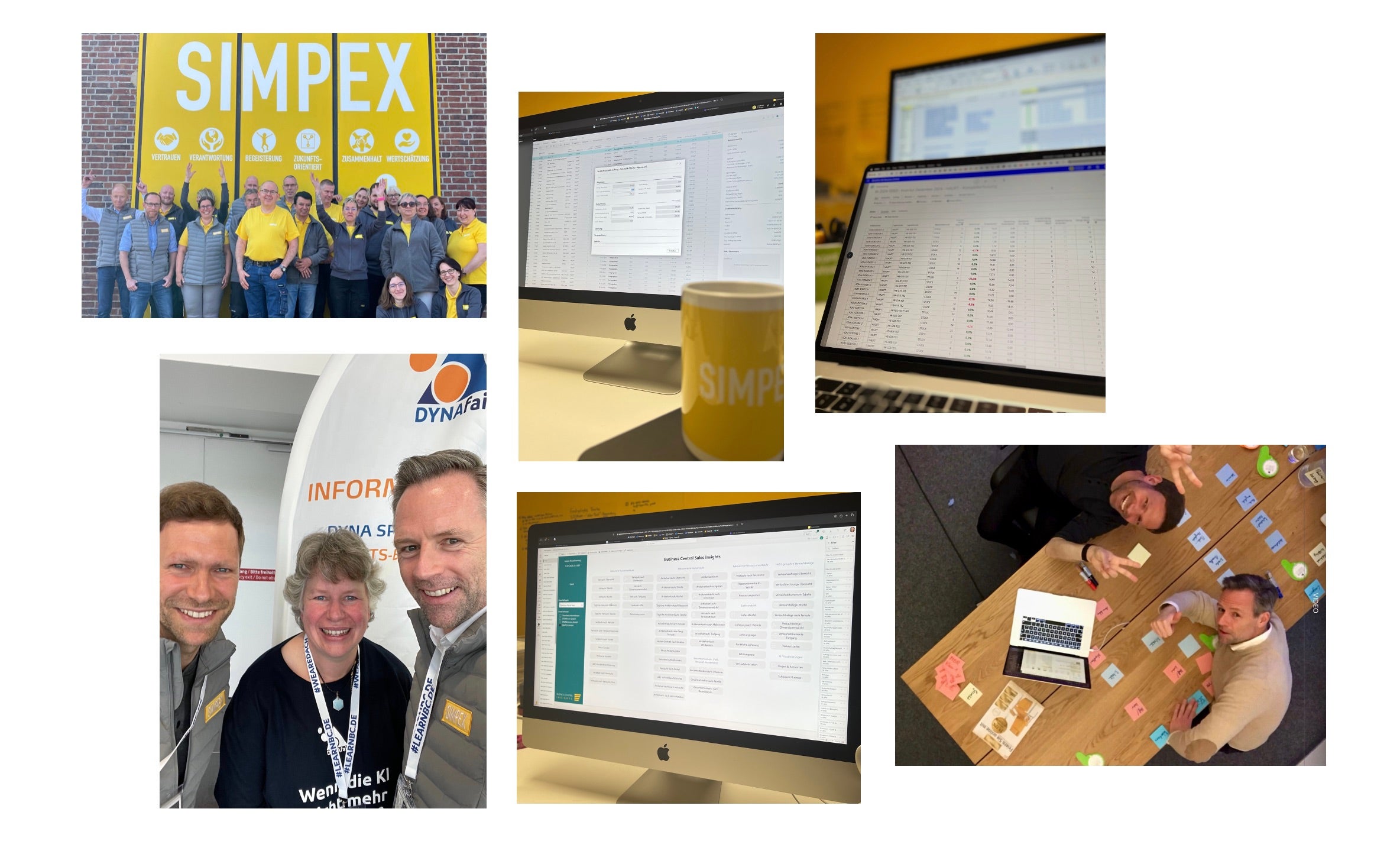 Von Faxgeräten und Postkisten zur vollautomatisierten Zukunft Collage Traditionsfirma SIMPEX wird digitalisiert