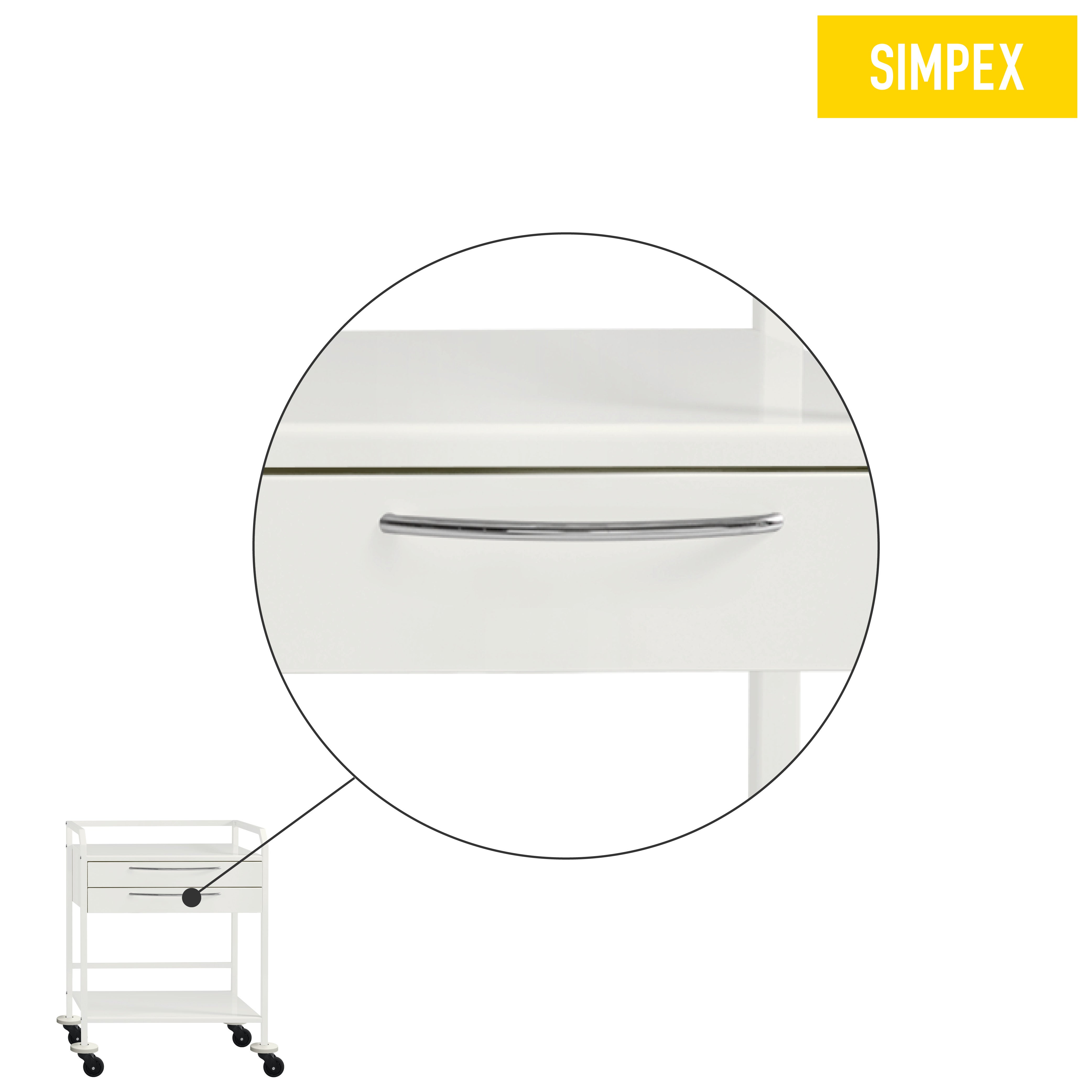 Ersatzteil | Schubladengriff für HYGIEN-O-STAR, MODESTUS für 40 cm Breite