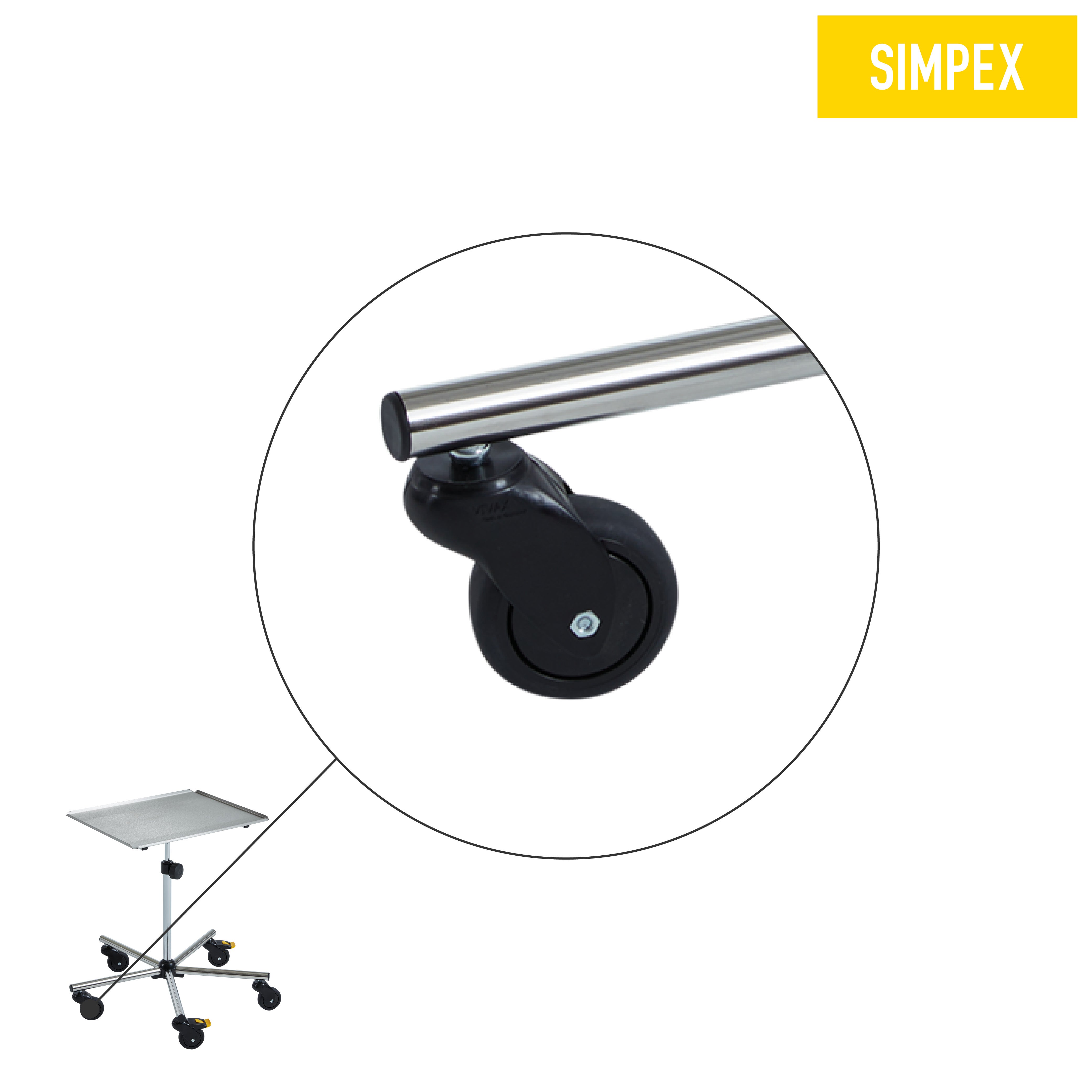 Ersatzteil | 5er-Set Monorolle für MEDI-SERVE