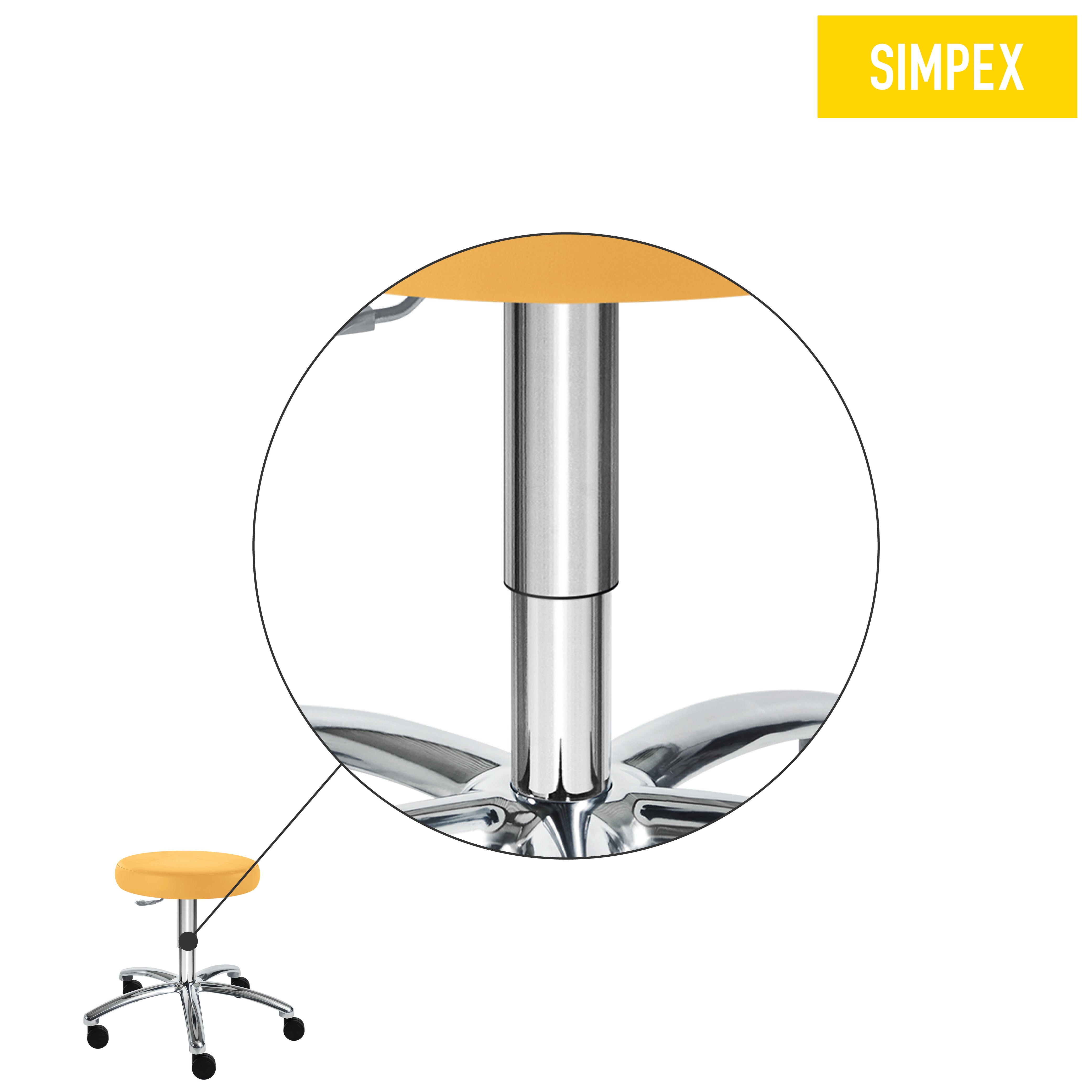 Ersatzteil | Gasfeder für Drehhocker