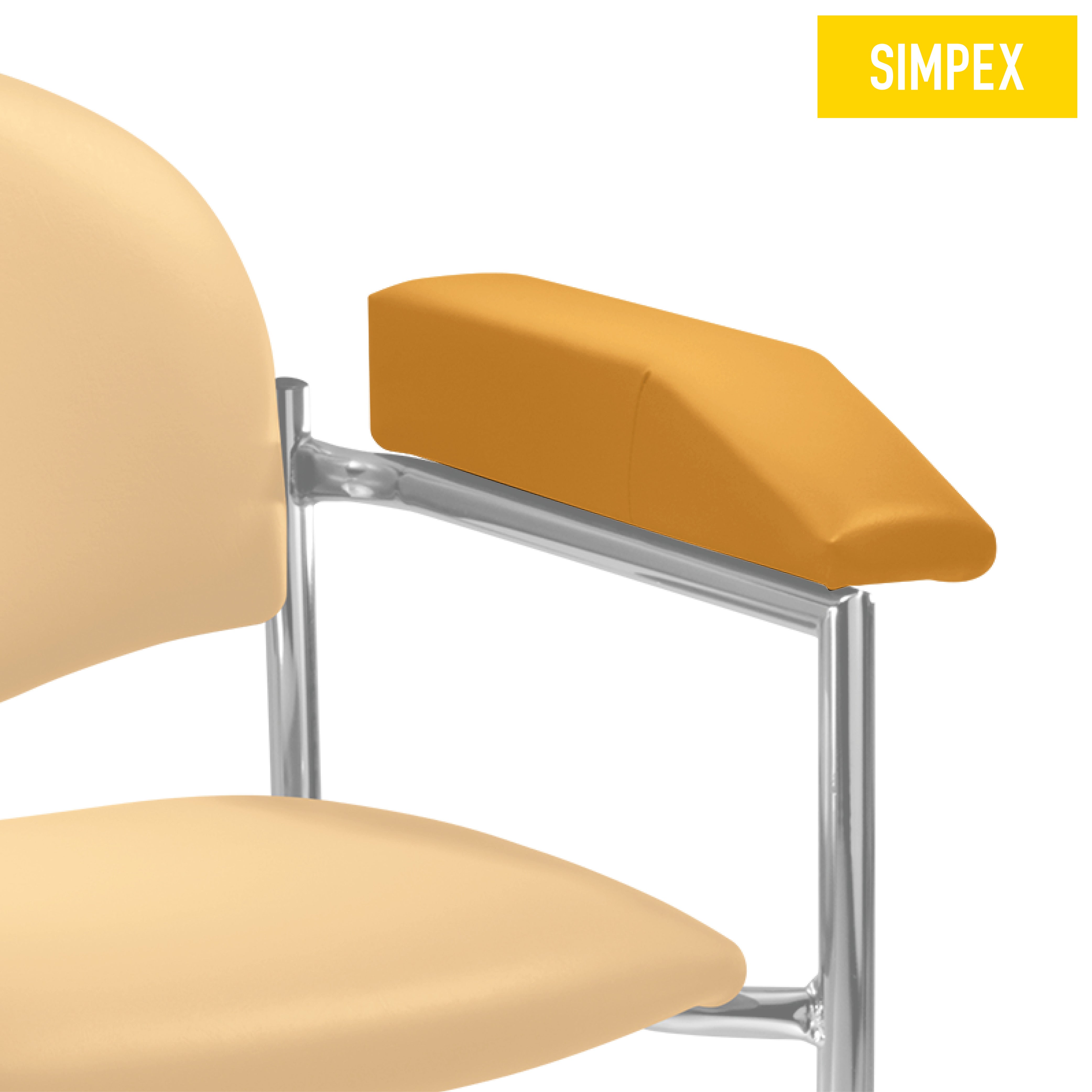 Ersatzteil | 2er-Set Armauflagen Cuneo für HAEMO-LINEA (ehem. HAEMO LUX NOVA)