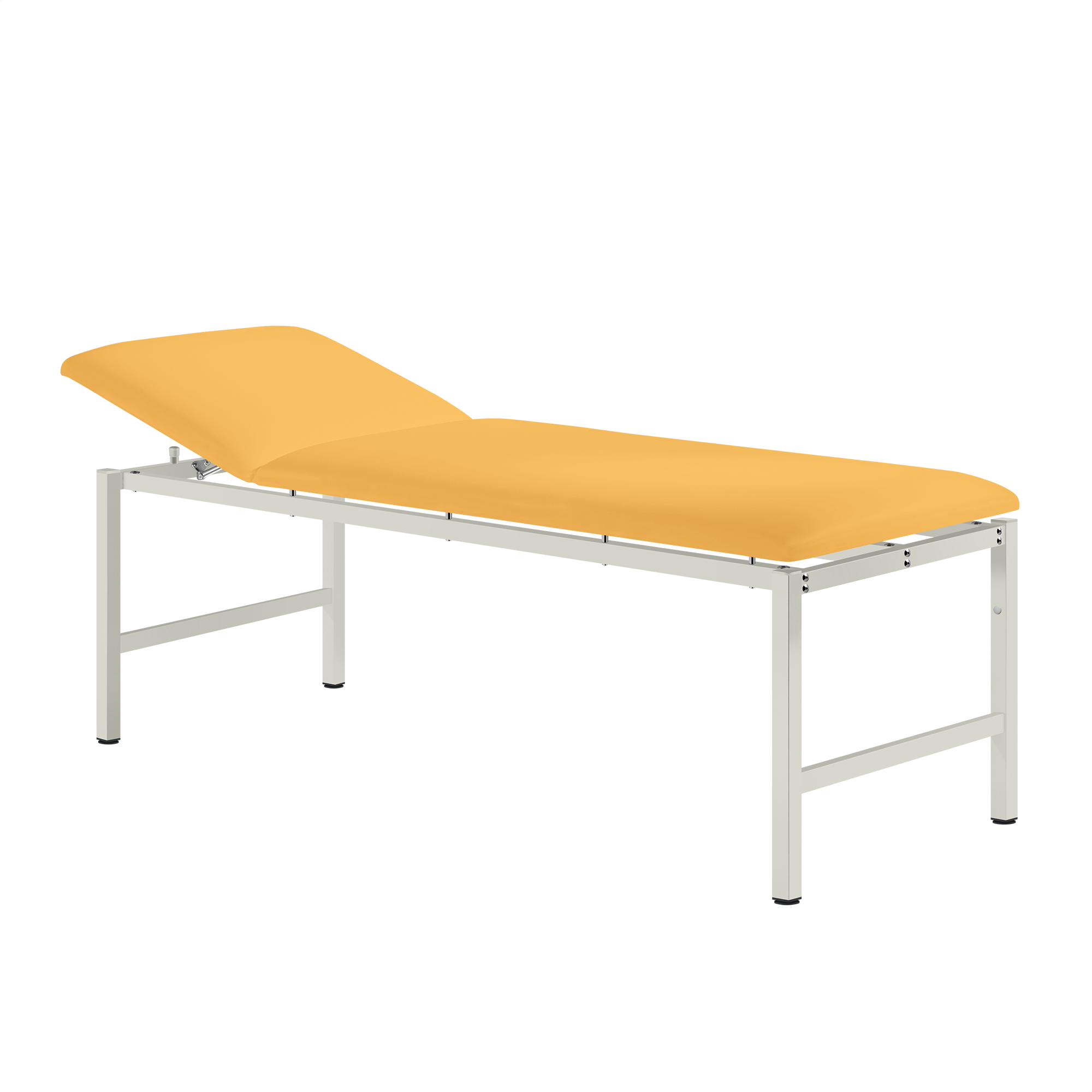 Kunstleder Liege HERKULES Classic Gelb für Praxis & Krankenhaus 🏥 Gepulvert gelbe HERKULES Classic Liege mit Komfortpolsterung für medizinische Anwendungen.