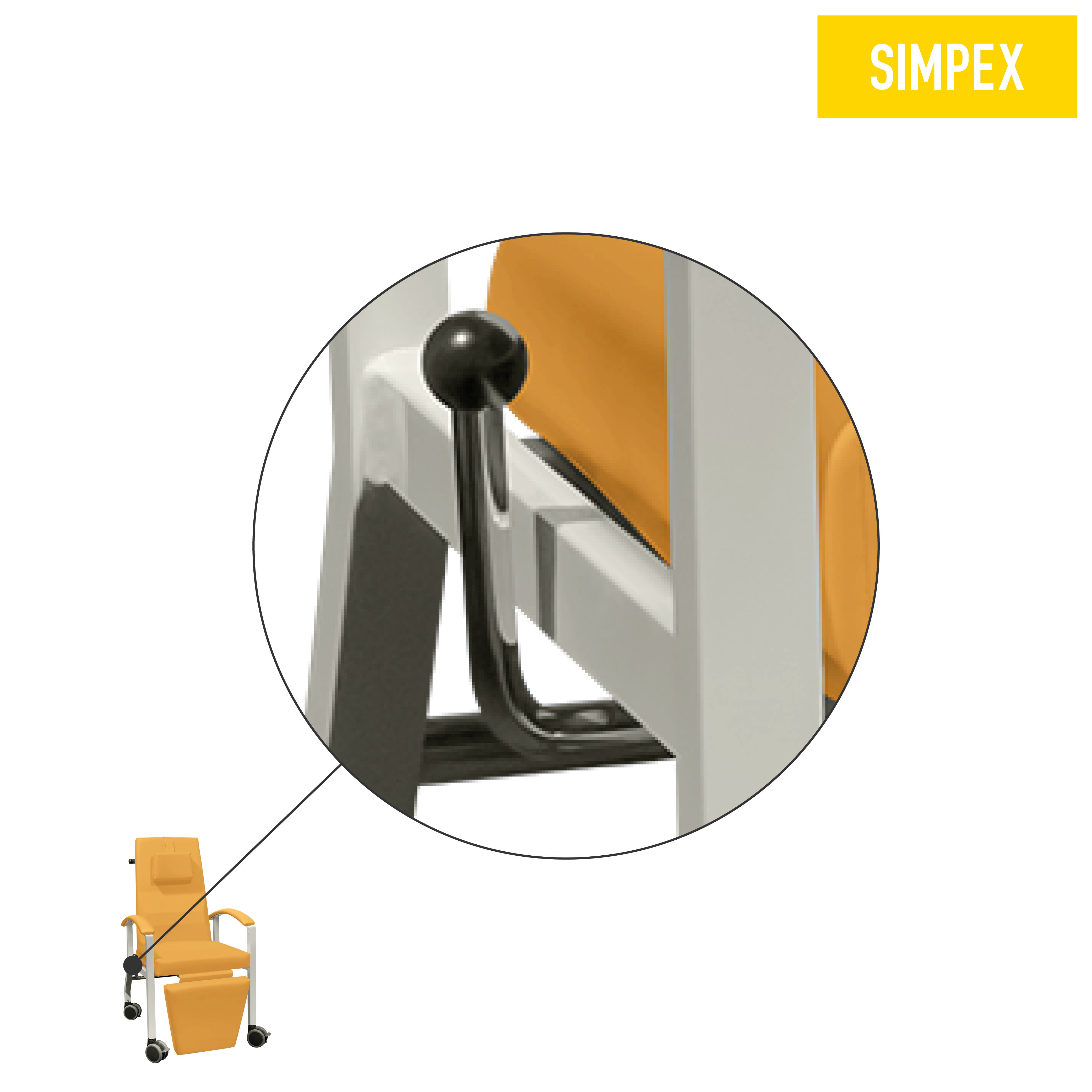 Ersatzteil | Auslösehebel für HAEMO-FLEXA