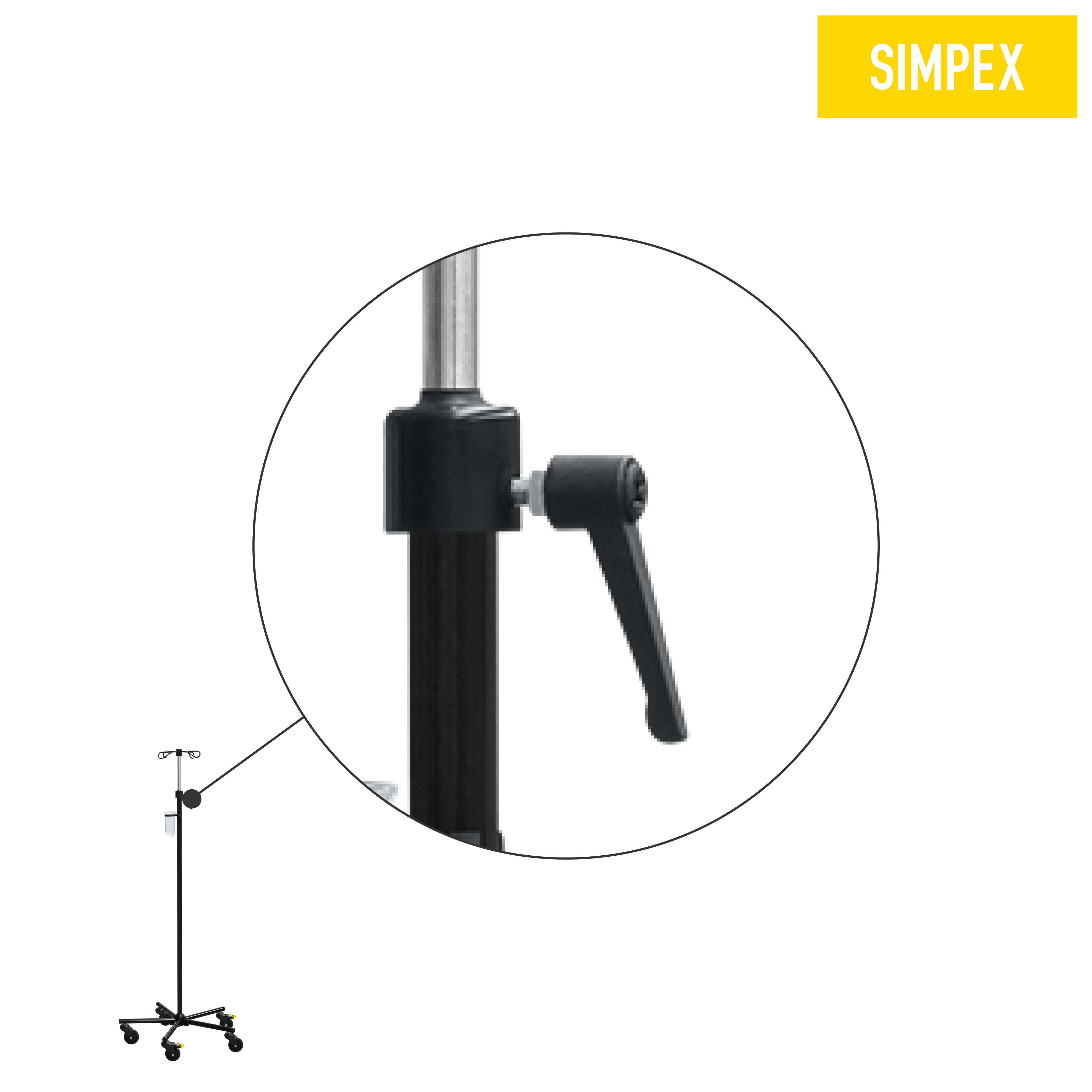 Ersatzteil | Klemmhebel für SIMPO-CARE