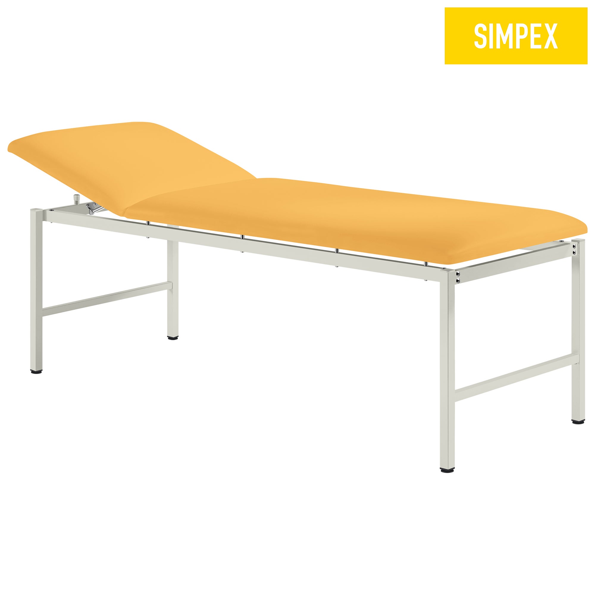 Gepulverte MEDI-LUX Classic Liege in Gelb | Komfort & Funktionalität Gepulverte MEDI-LUX Classic Behandlungsliege in Gelb mit Komfortpolsterung für Praxis und Pflegeeinrichtungen.