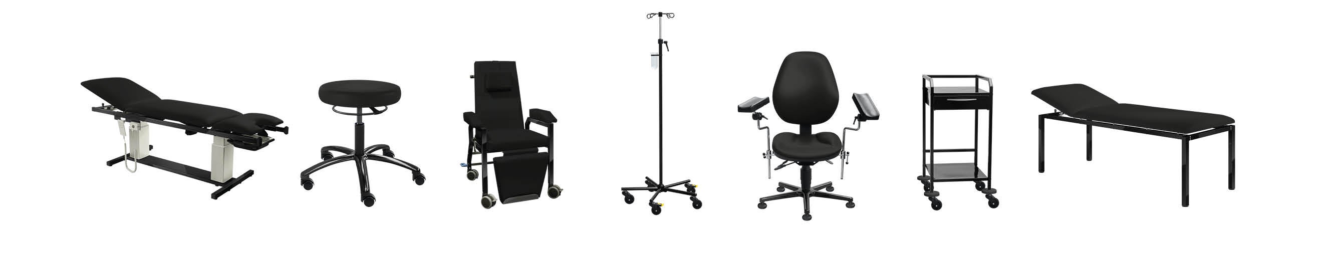 Banner BLACK EDITION – SIMPEX Produktlinie Stimmungsvolles Bannerbild der BLACK EDITION mit SIMPEX Produkten in schwarzem Design