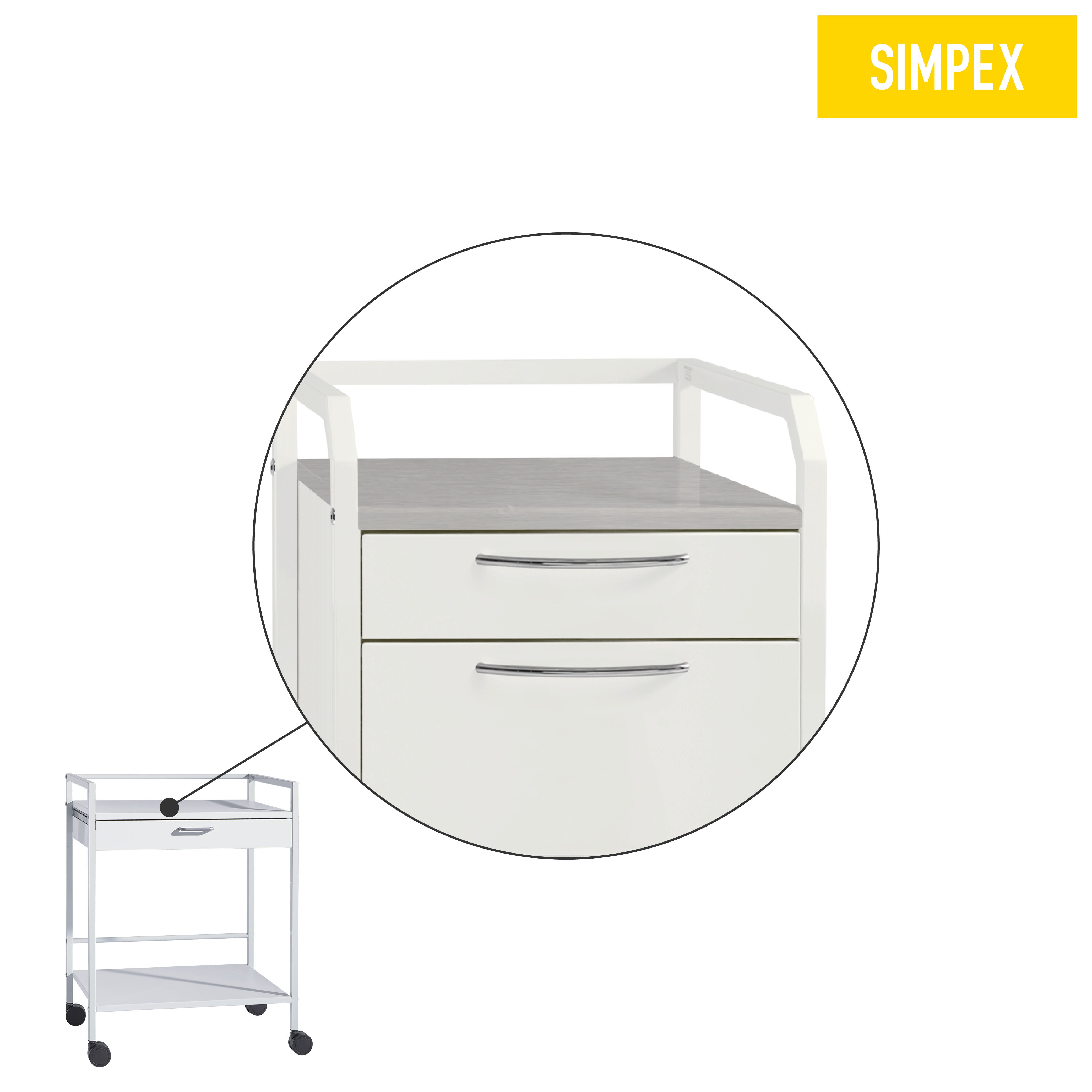 Ersatzteil | Tischplatte für AUXILIO, MENSA für 40 cm Breite