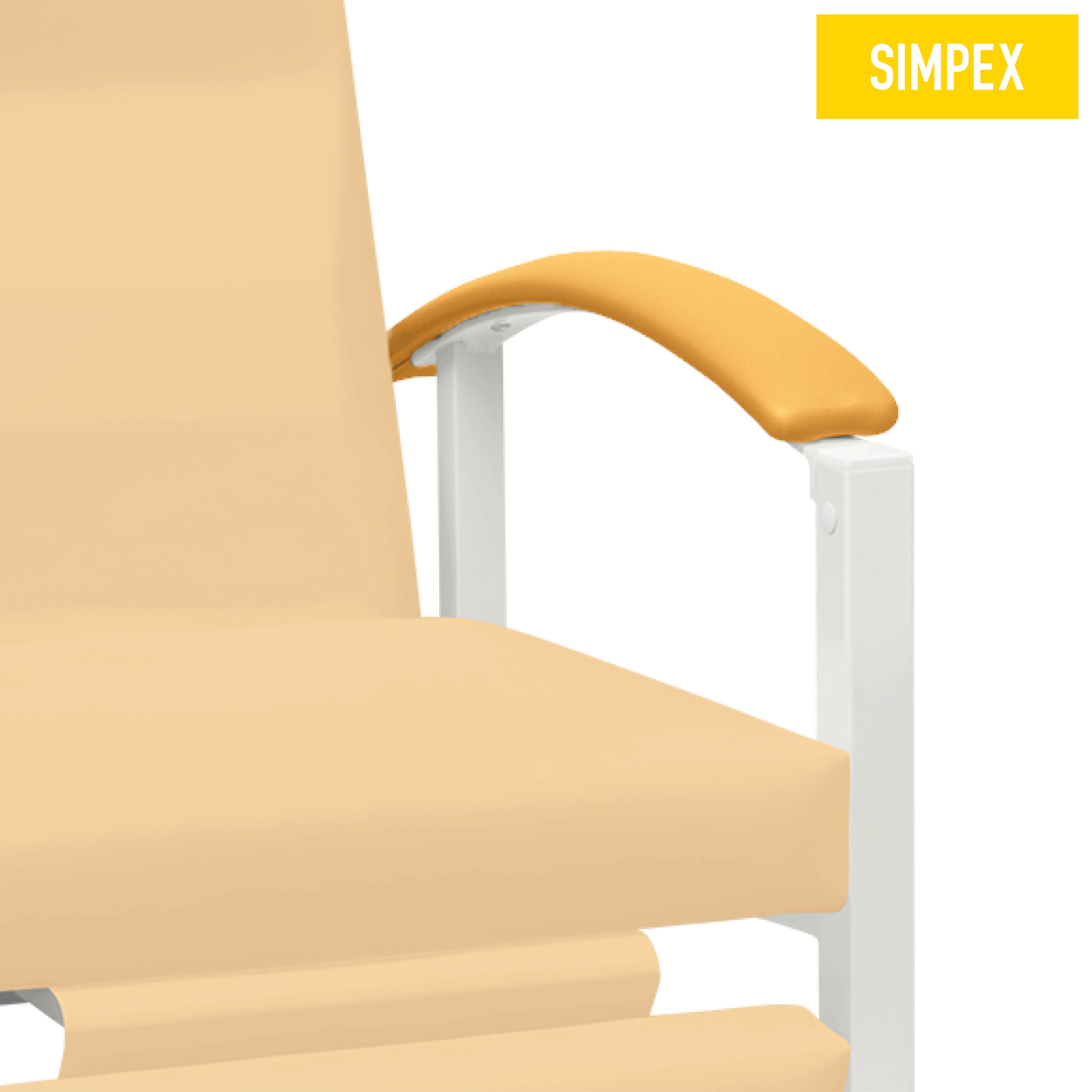 Ersatzteil | 2er-Set Armauflagen Arcus für HAEMO-FLEXA
