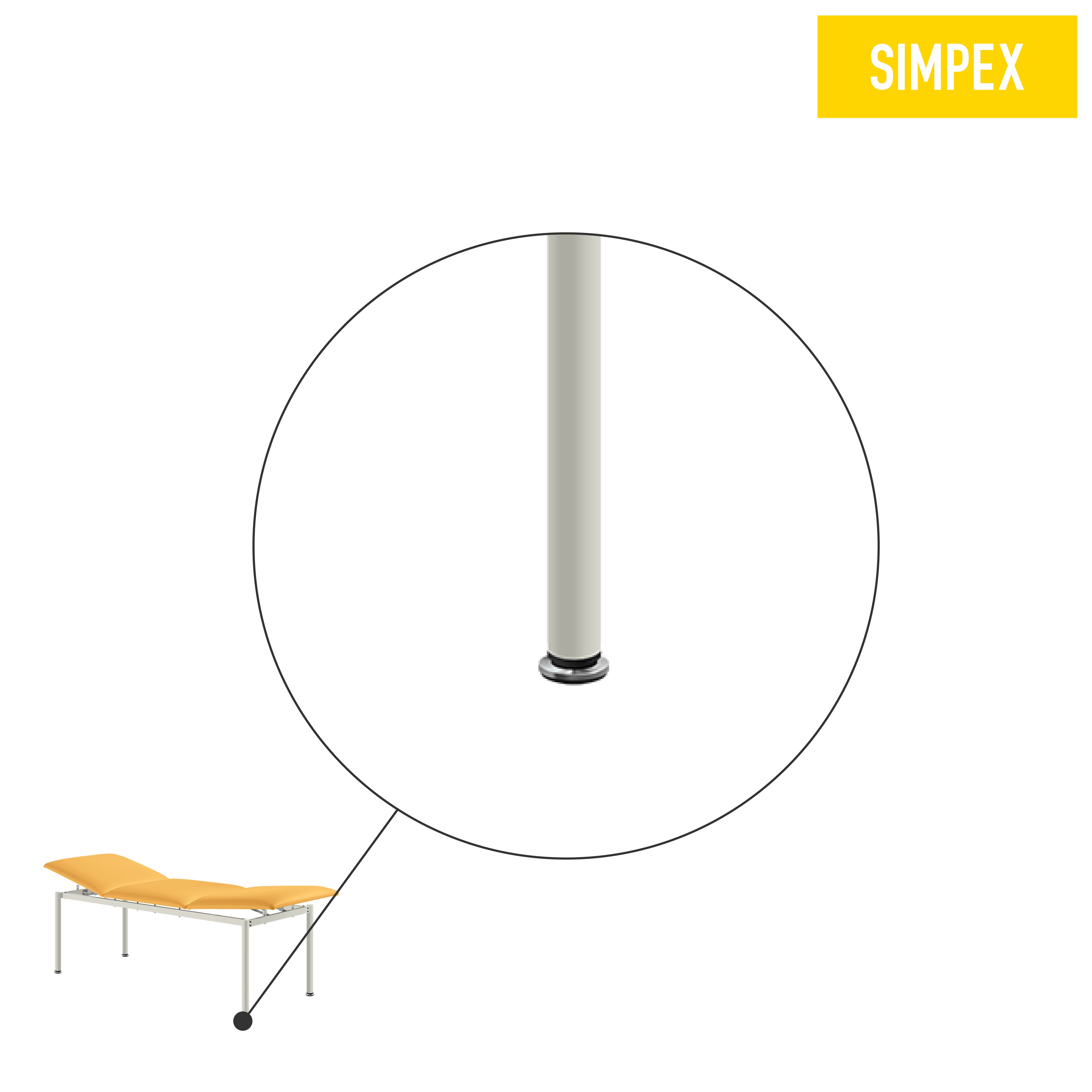 Ersatzteil | 4er-Set Fußstopfen für RONDO-MED