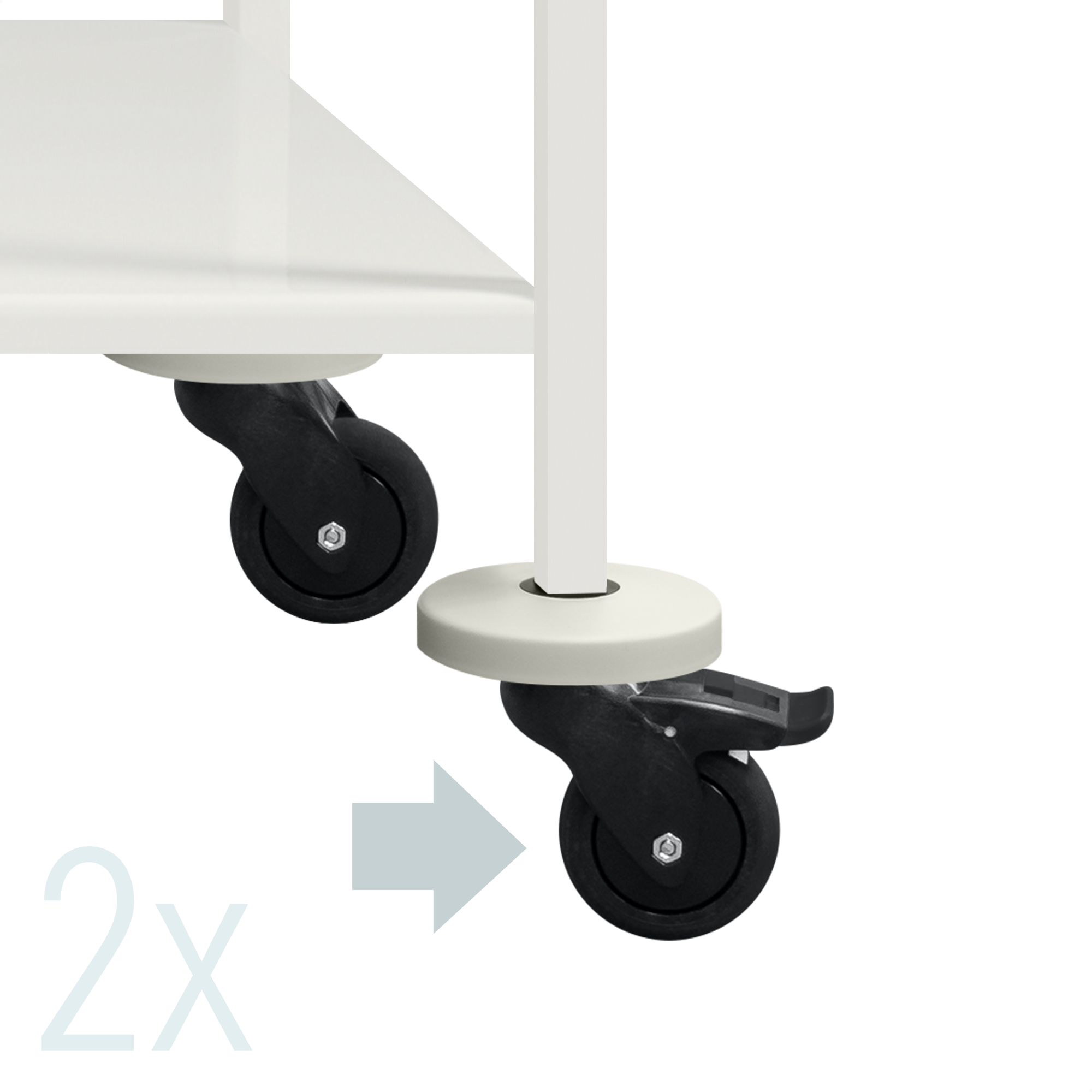 Tischplatte Edelstahl