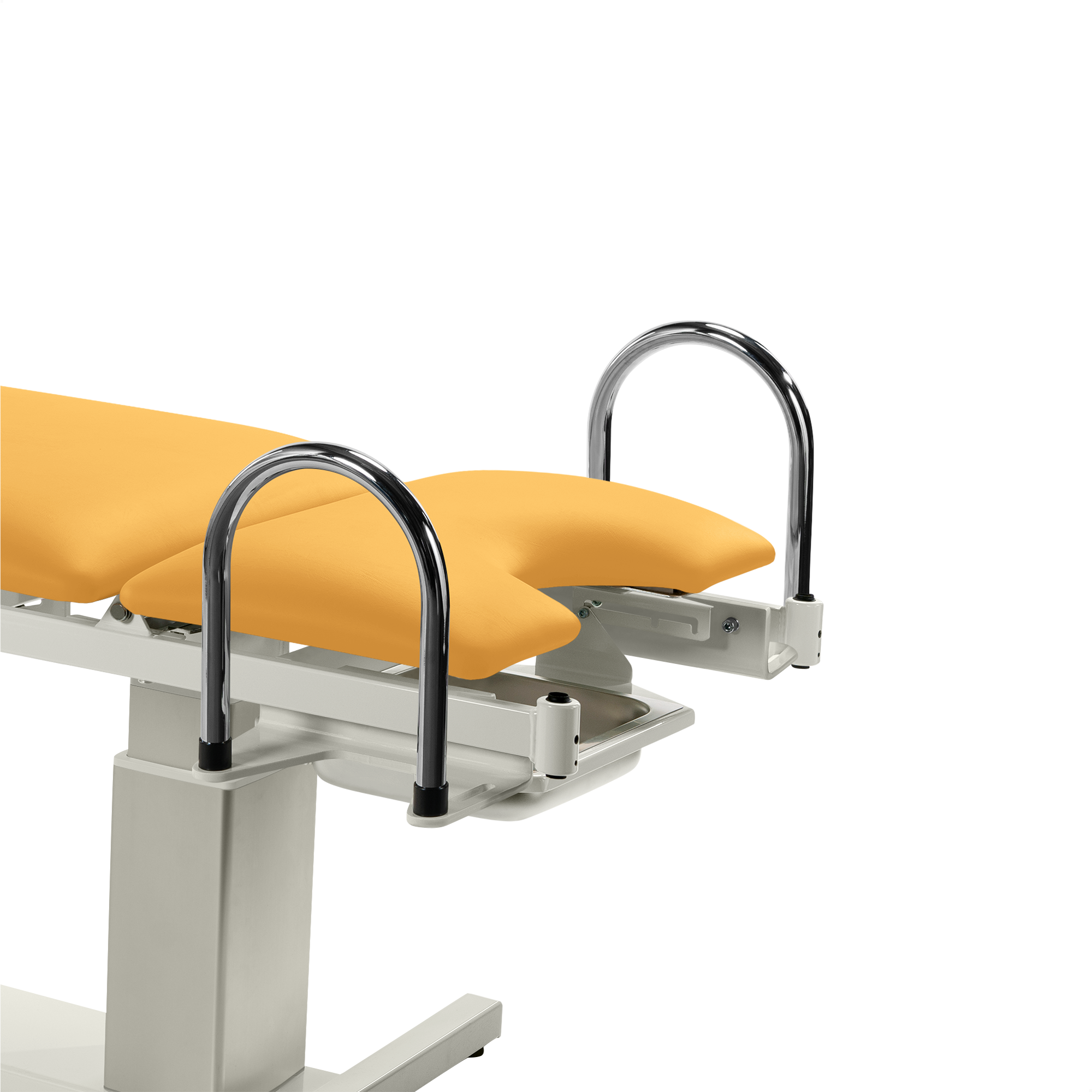 VITA-GYN Handgriffe – für Halt und Sicherheit während der Behandlung Seitliche Handgriffe für VITA-GYN – ergonomisch, stabil und unterstützend bei der Lagerung