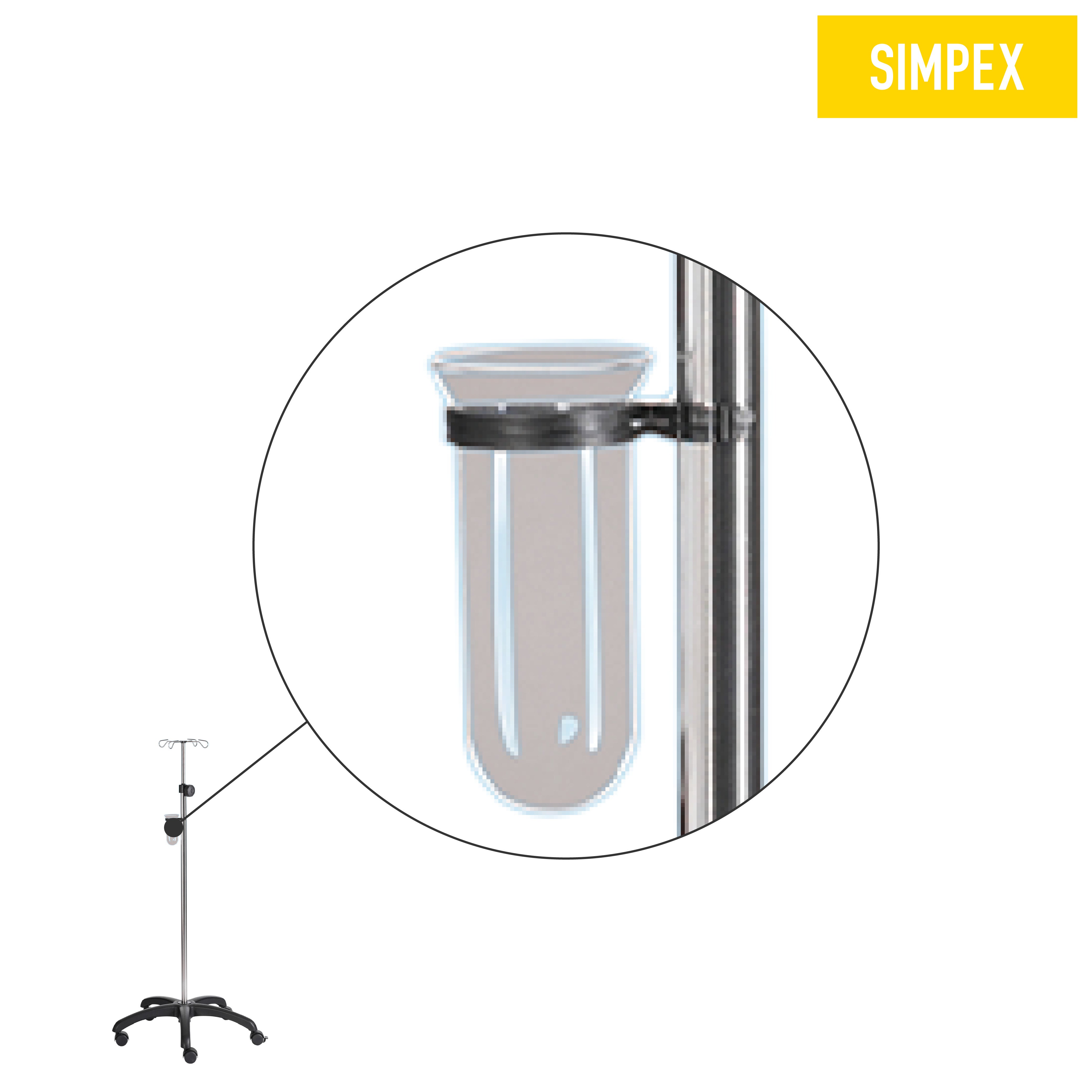 Ersatzteil | Tropfglas inkl. Halter