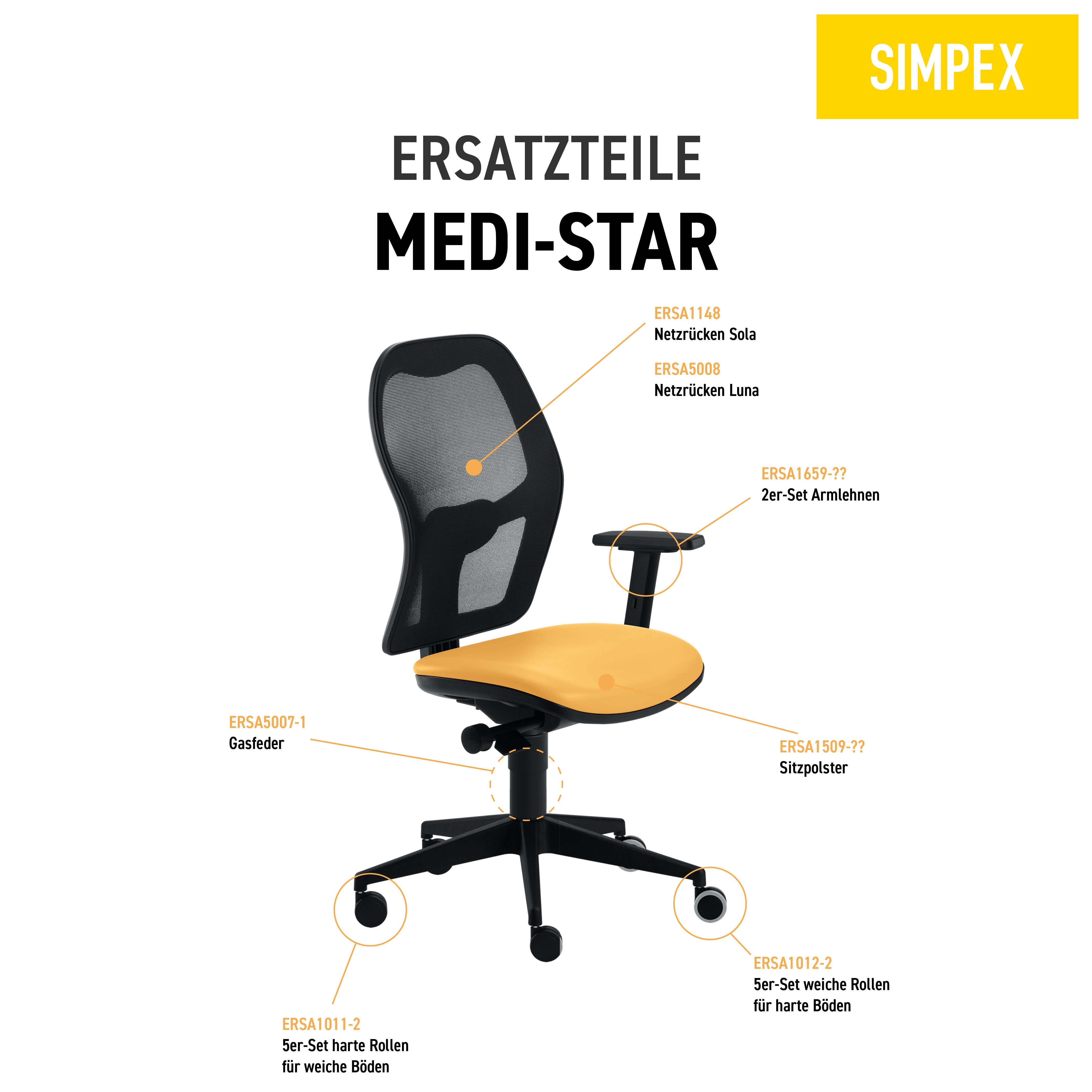 MEDI-STAR Luna mit Armlehnen