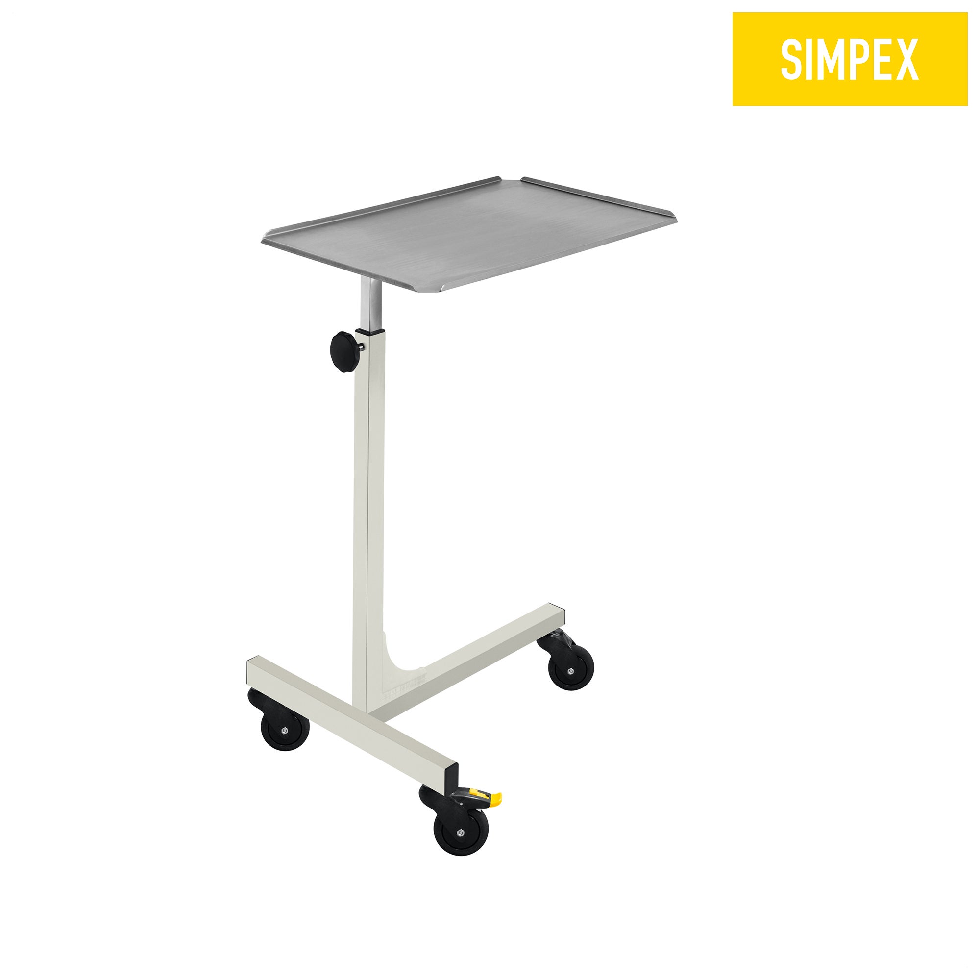 MAYO-SERVE T-Gestell gepulvert grauweiß RAL 9002