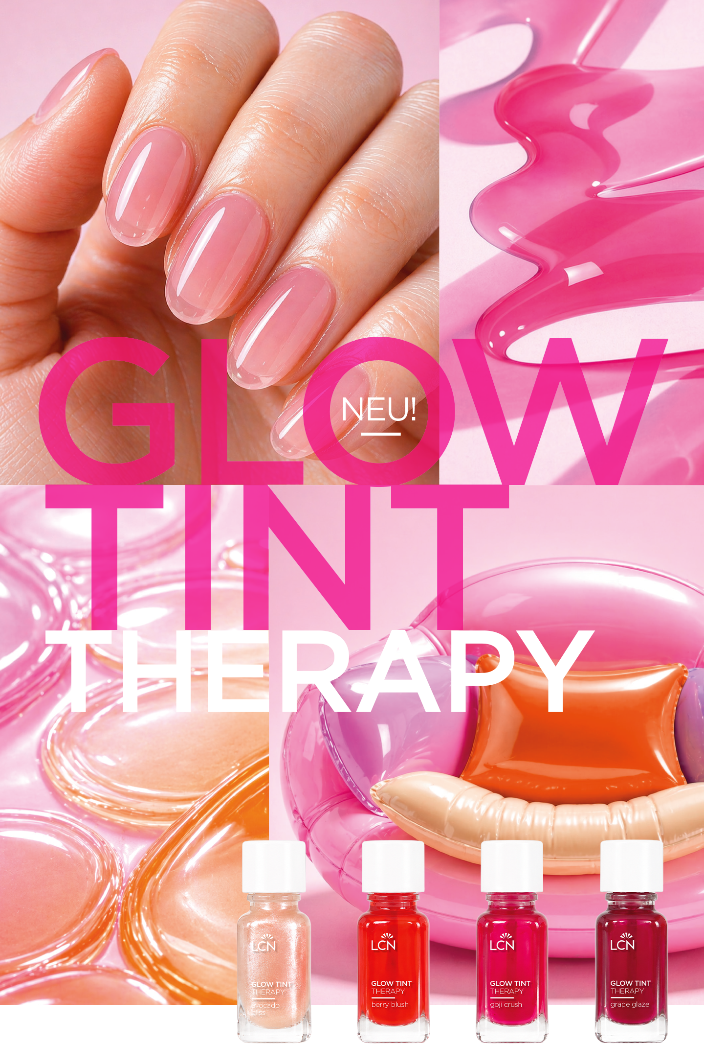 Nagellack, Glänzende Nägel, Pink Nagel, Nagellacke, Coating?