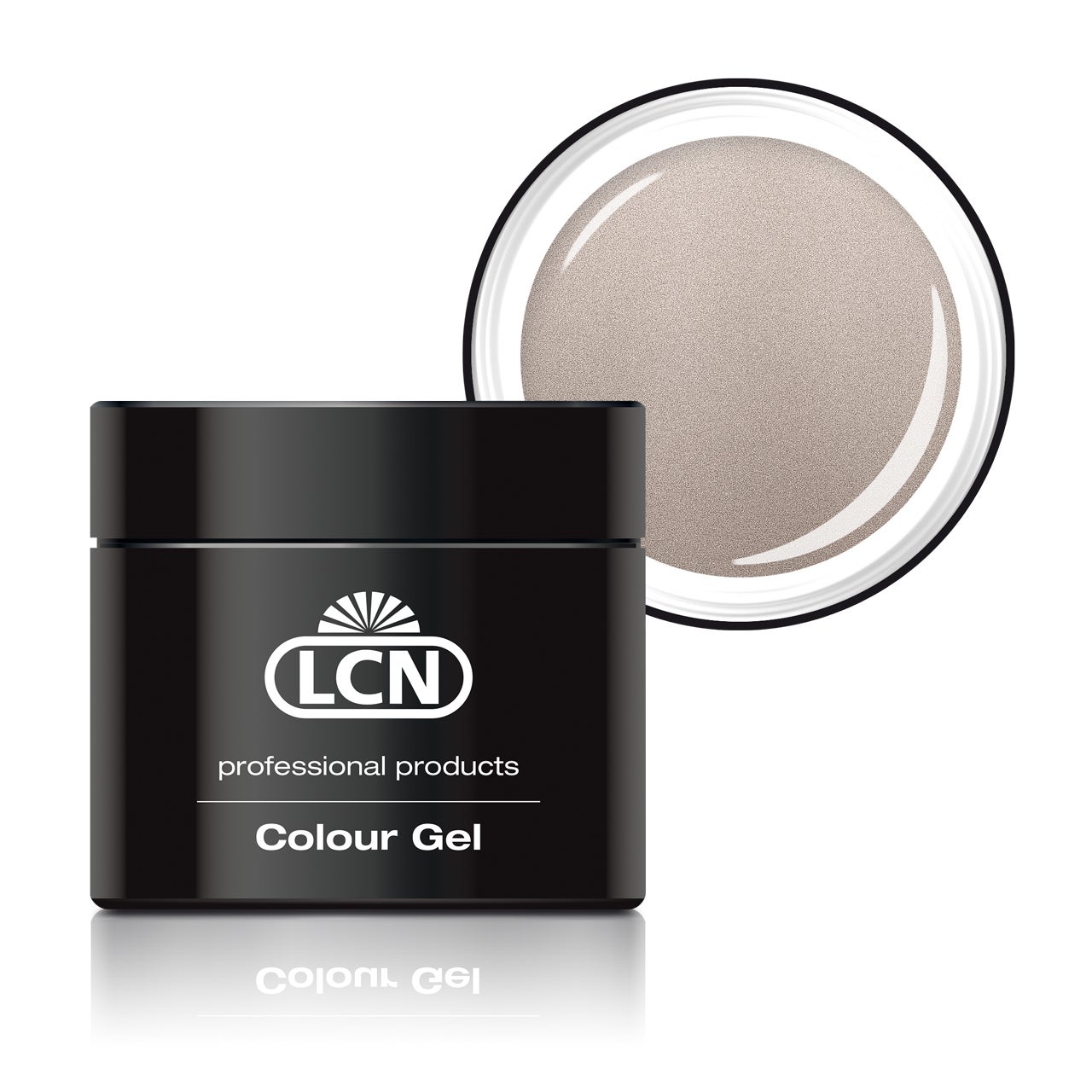 Nagellack, Color Gel, Creme-Ton, Beige, Nagellacktopf