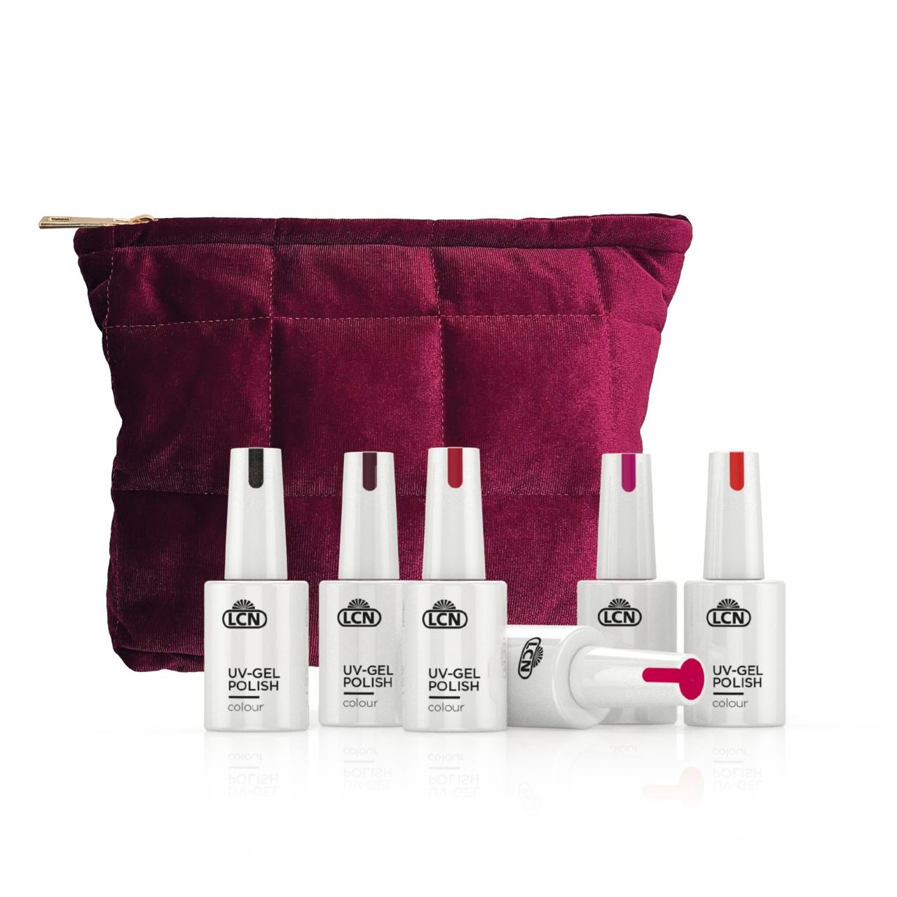 UV Gel Polish Set "ROUGE"