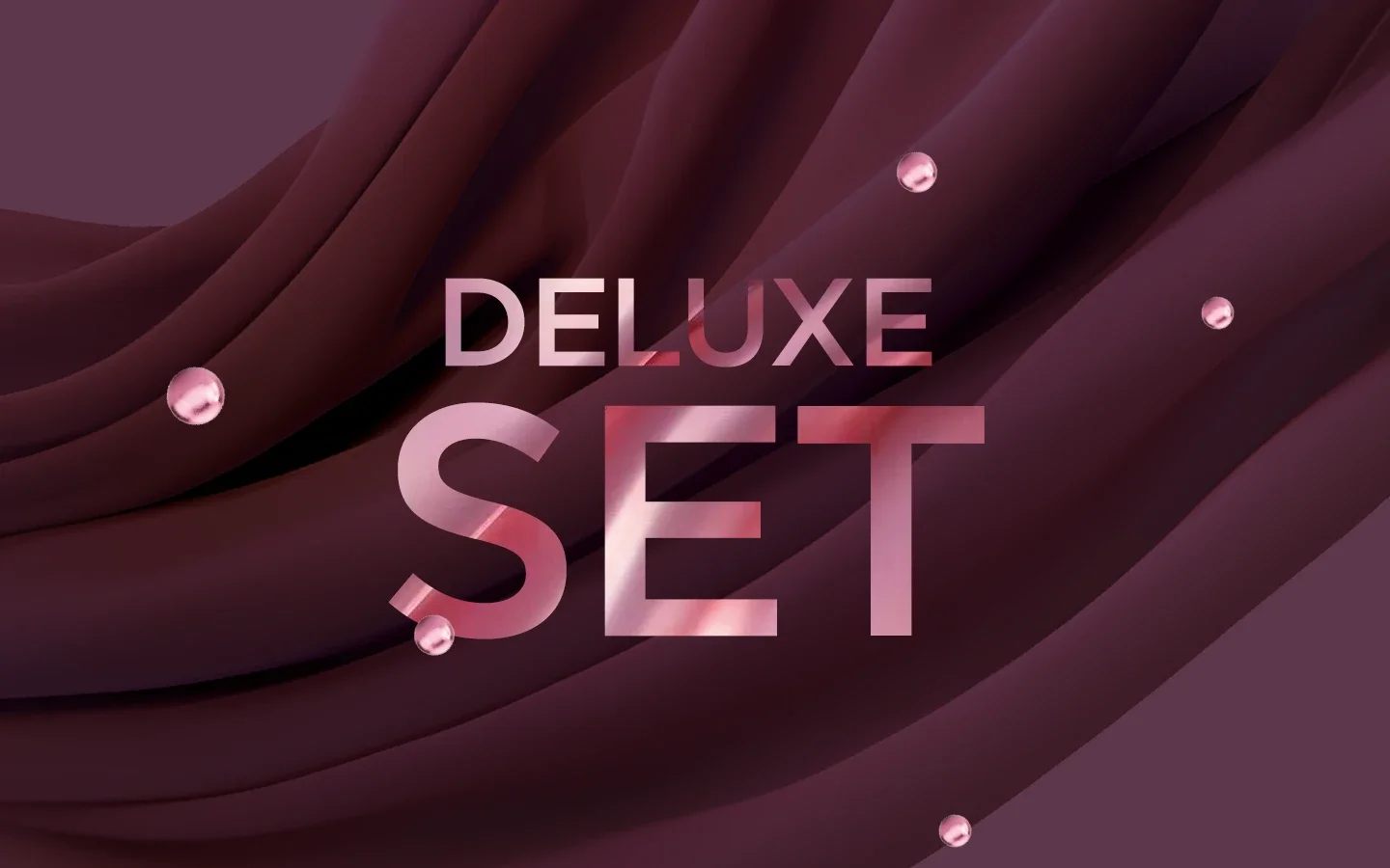 set, deluxe, fashion, pink, graphic