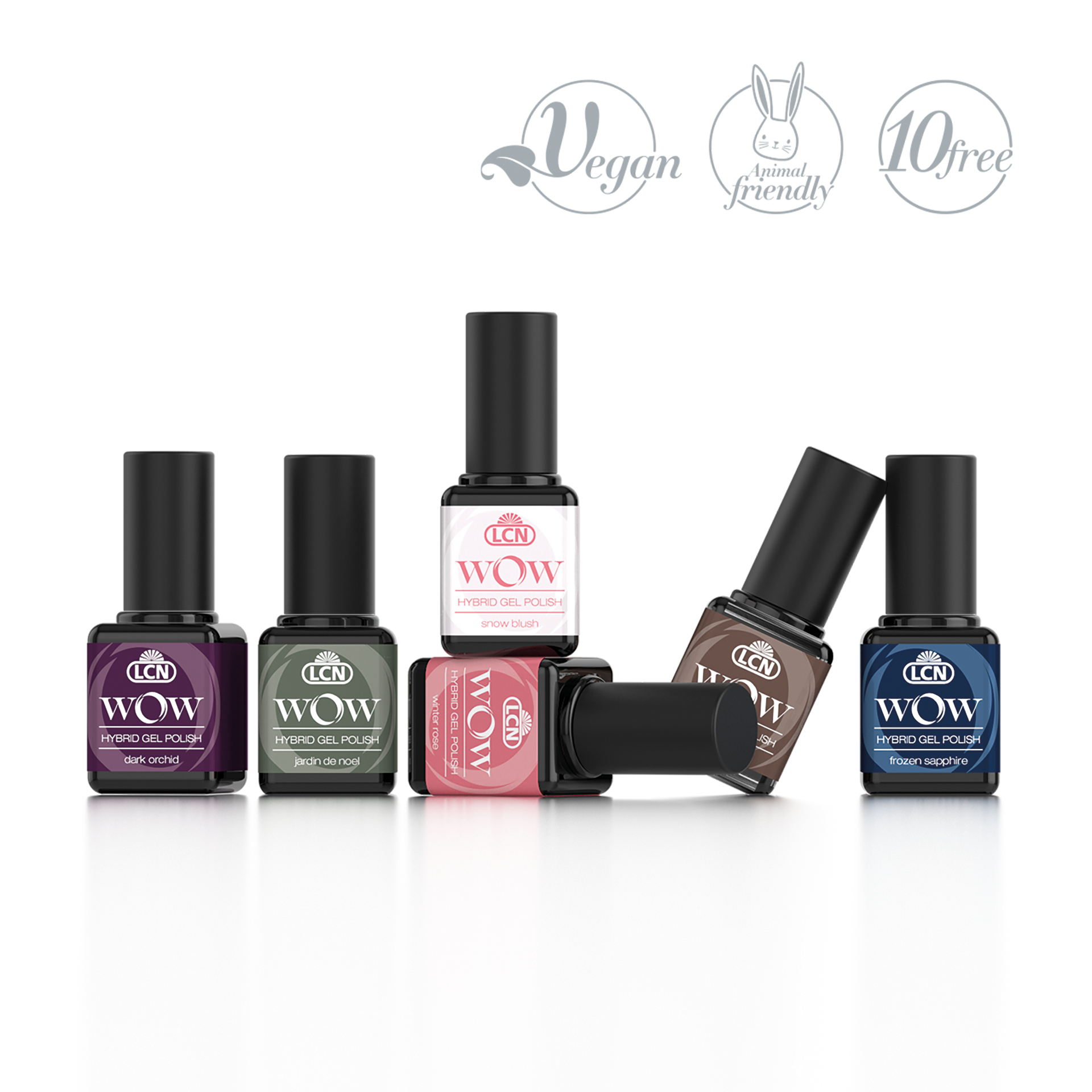 WOW Hybrid Gel Polish "jardin de noel", 8 ml