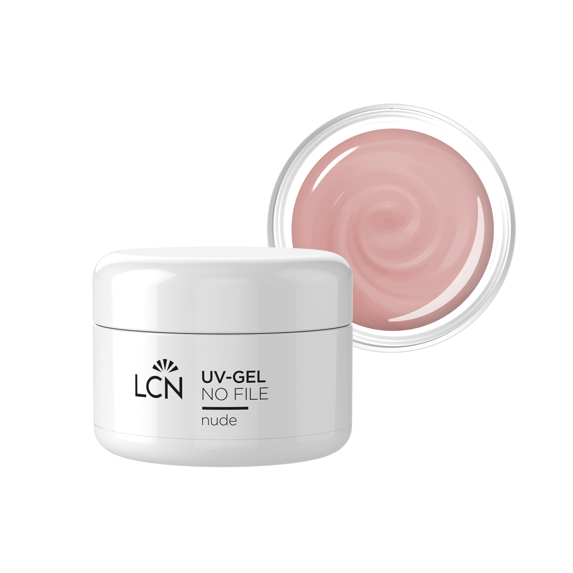 UV-Gel, No File, nude, Nagellack, Gel