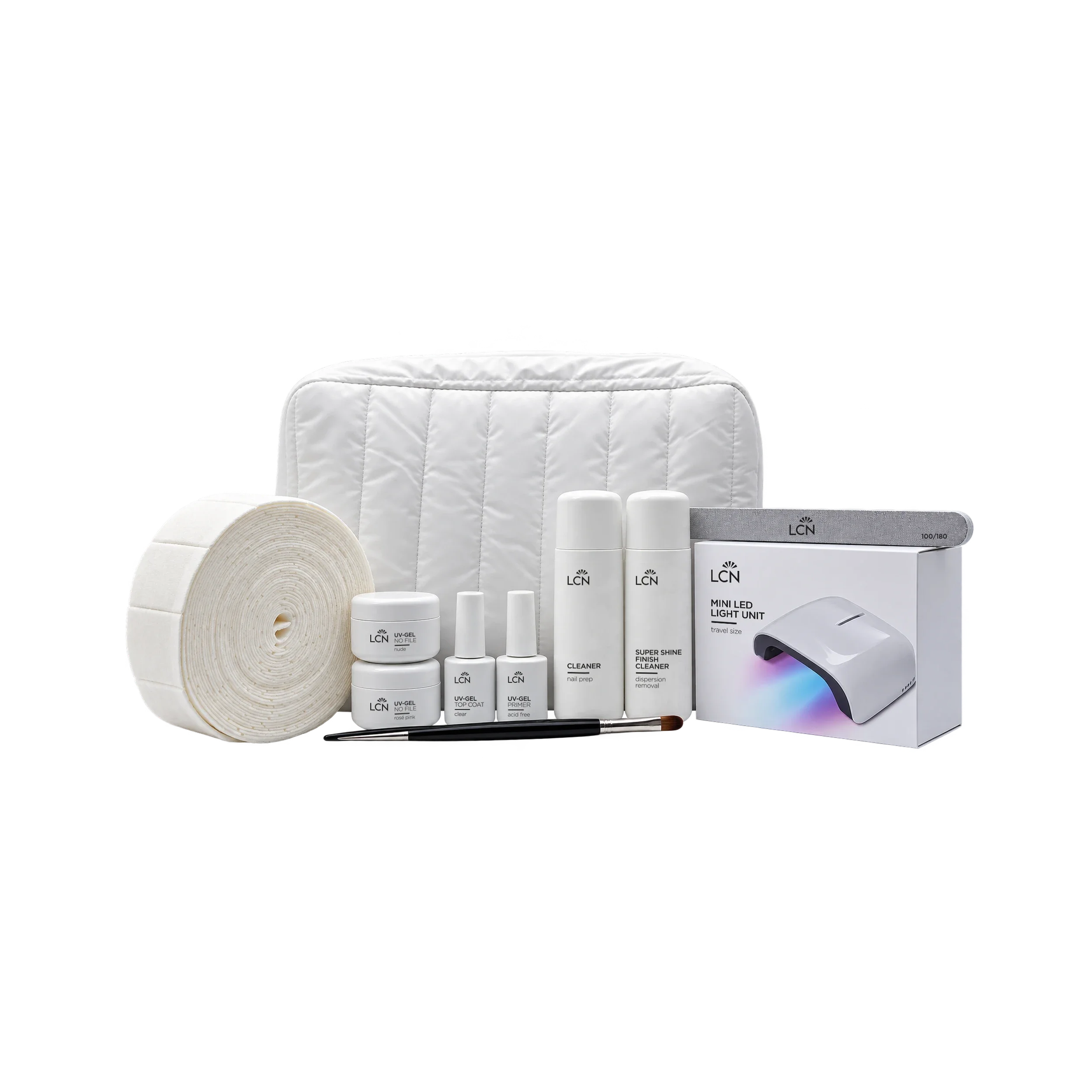 Maniküre-Set, Nagelpflege, LED-Lampe, Nagellack-Gel, Aufbewahrungstasche