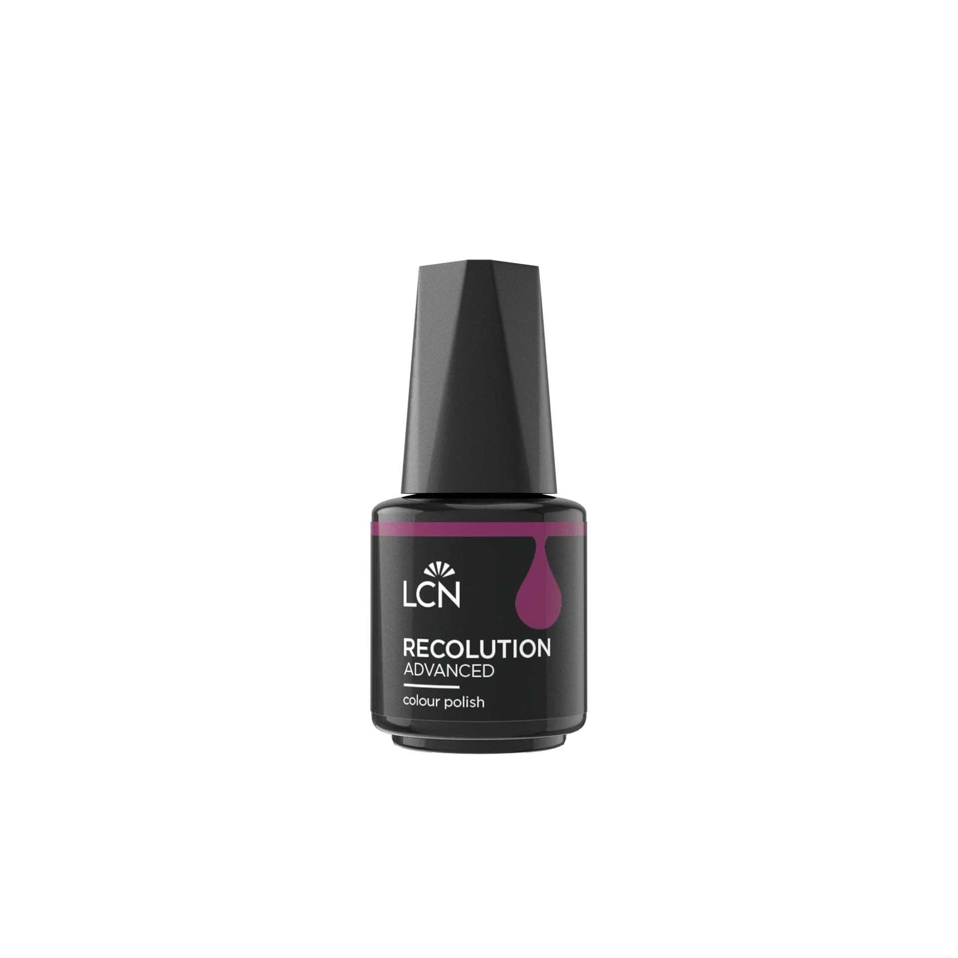Nagellack, Farben Nagellack, Gellack, schwarze Flasche, LCN Recollection