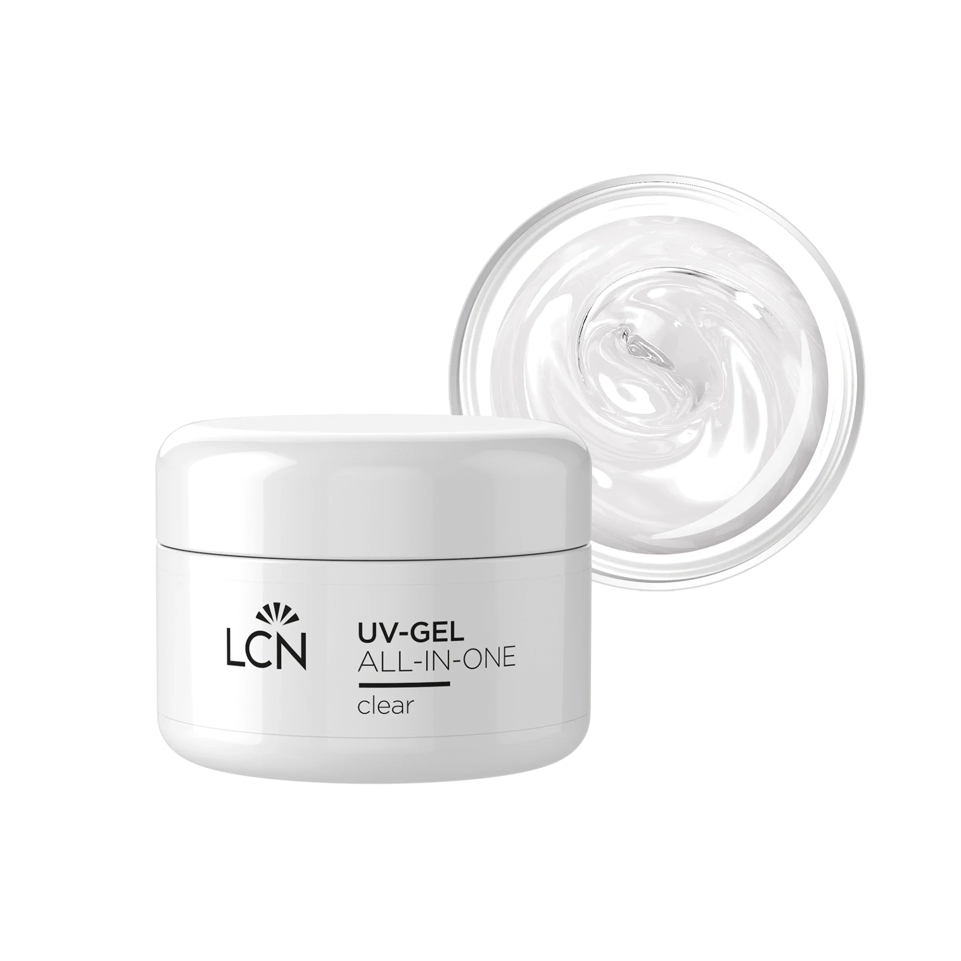UV-Gel, All-in-One, klar, Nagellack, Gele