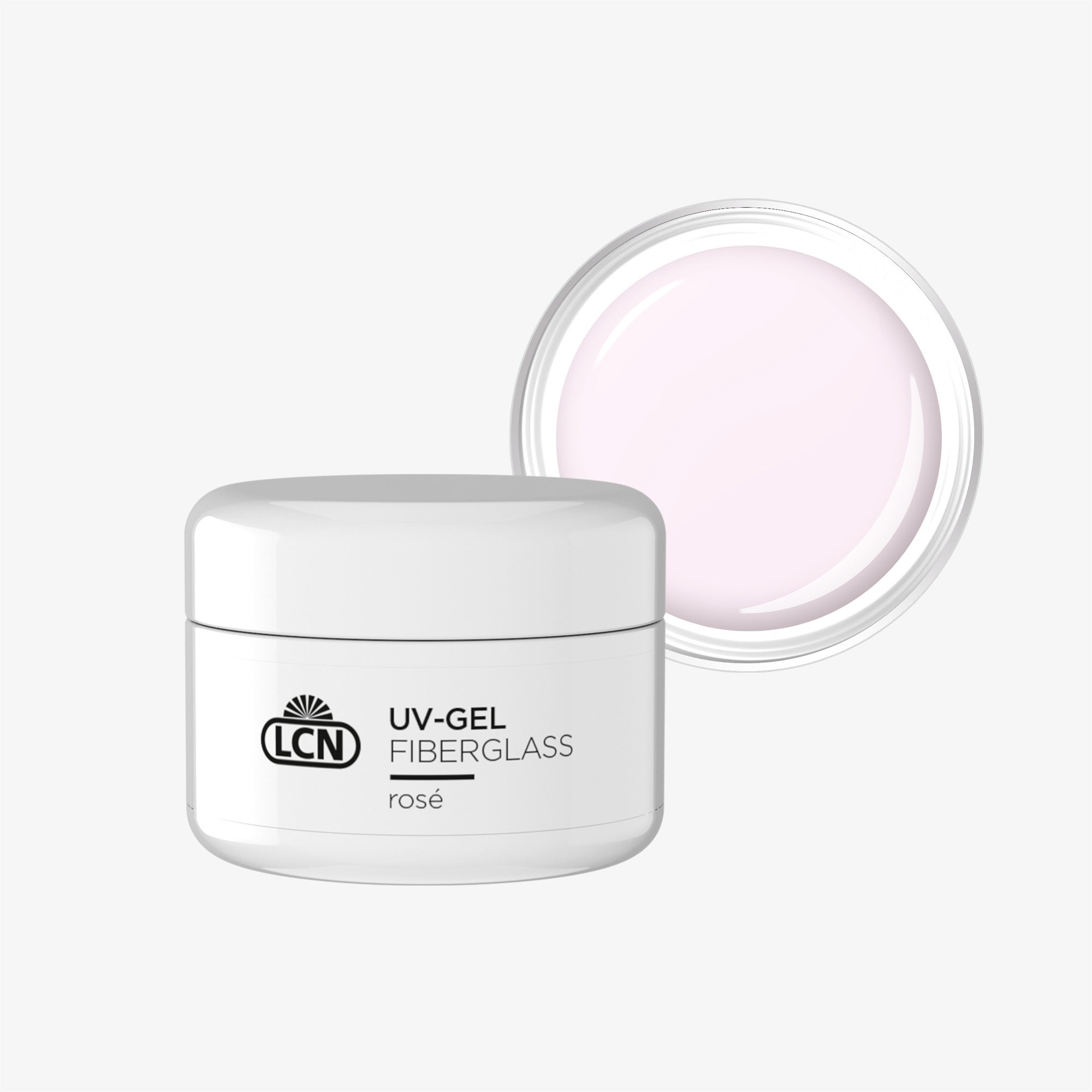 UV-Gel Fiberglass, Aufbaugel – rosé, 20ml UV-Gel Fiberglass, Aufbaugel – rosé, 20ml