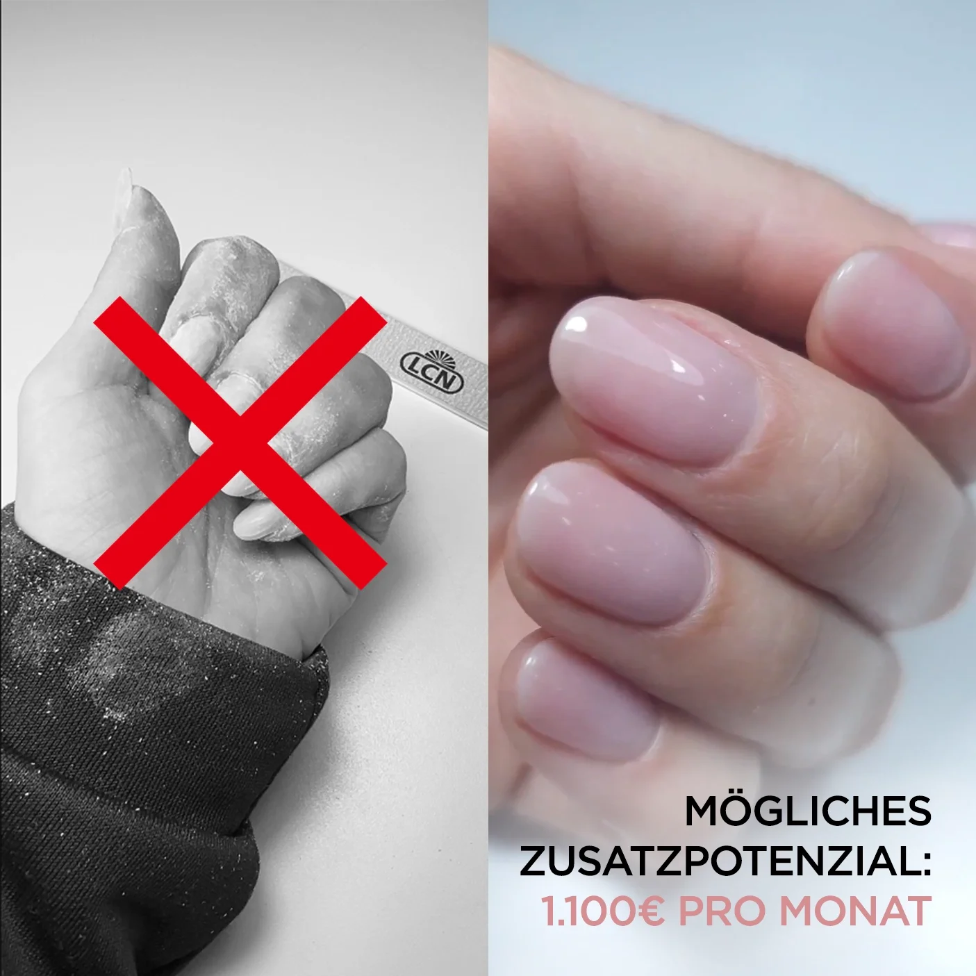 maniküre, nägel, fingernägel, pink-nagel, nagelpflege