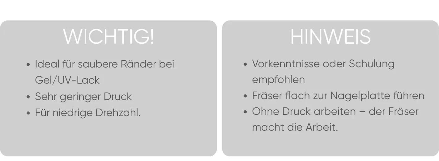 Schleifer, Nagelwerkzeug, Nagelschleifer, Nagelplatte, universelles Nagelwerkzeug
